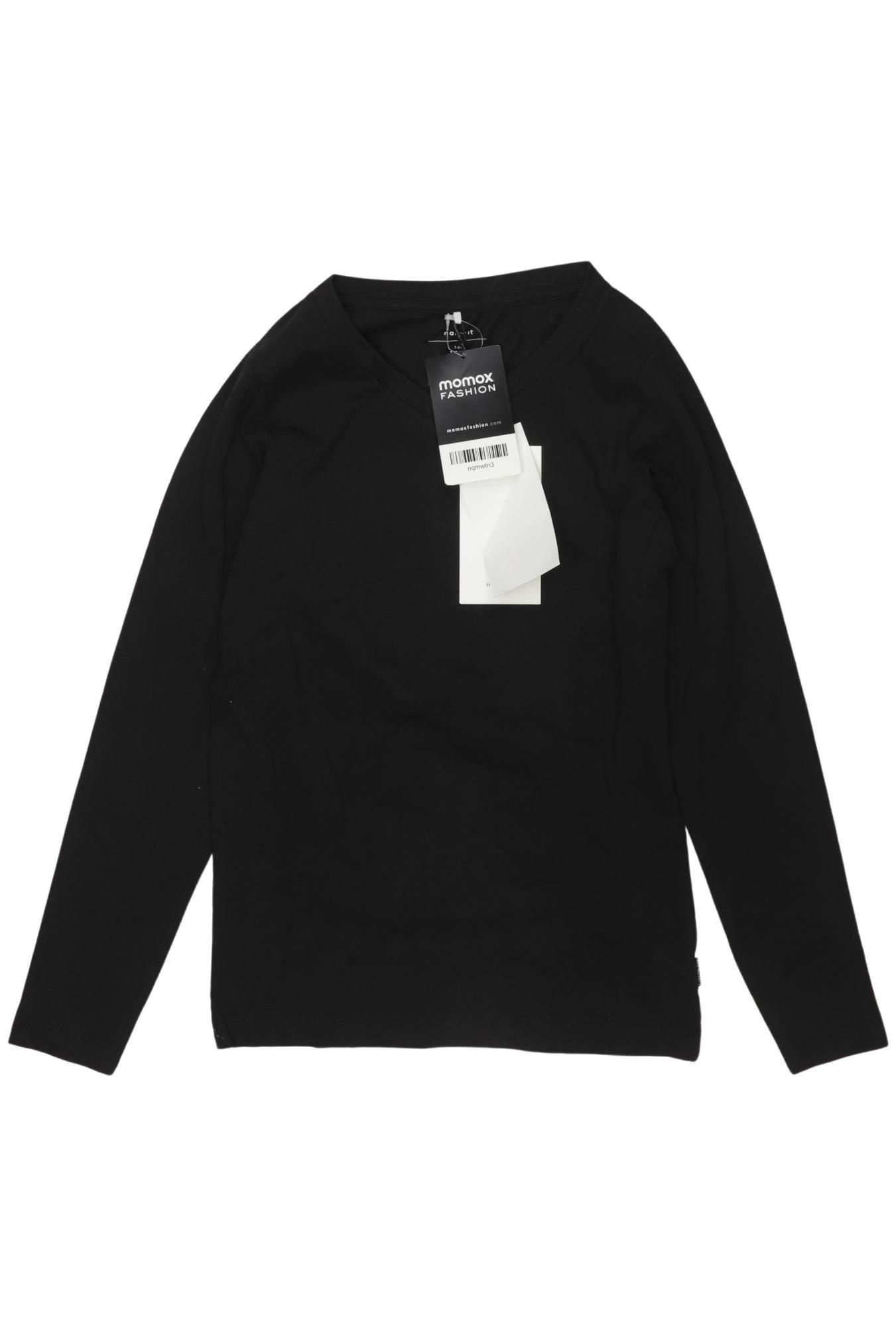 

name it Mädchen Langarmshirt, schwarz, Gr. 122/128