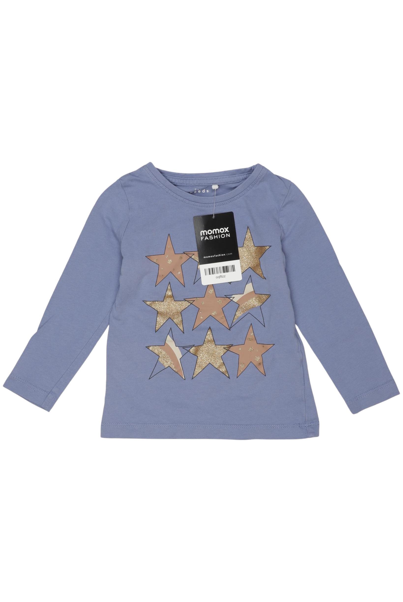 

name it Mädchen Langarmshirt, hellblau, Gr. 92