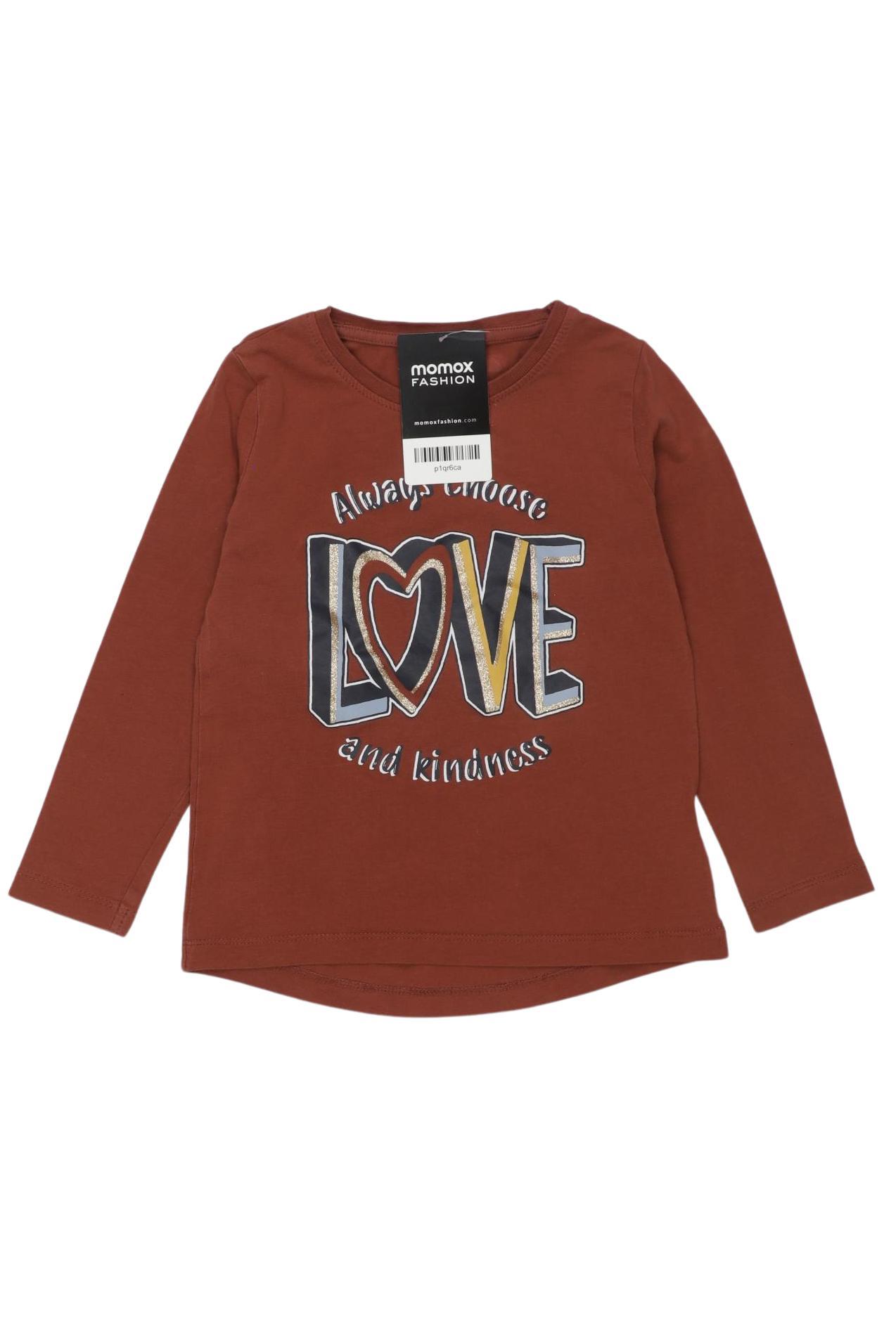 

name it Mädchen Langarmshirt, braun, Gr. 104