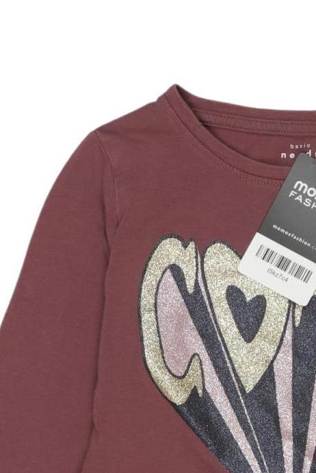 Thumbnail - name it Mädchen Langarmshirt, bordeaux, Gr. 116