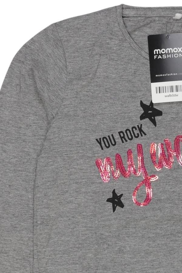 Thumbnail - name it Mädchen Langarmshirt, grau, Gr. 158/164