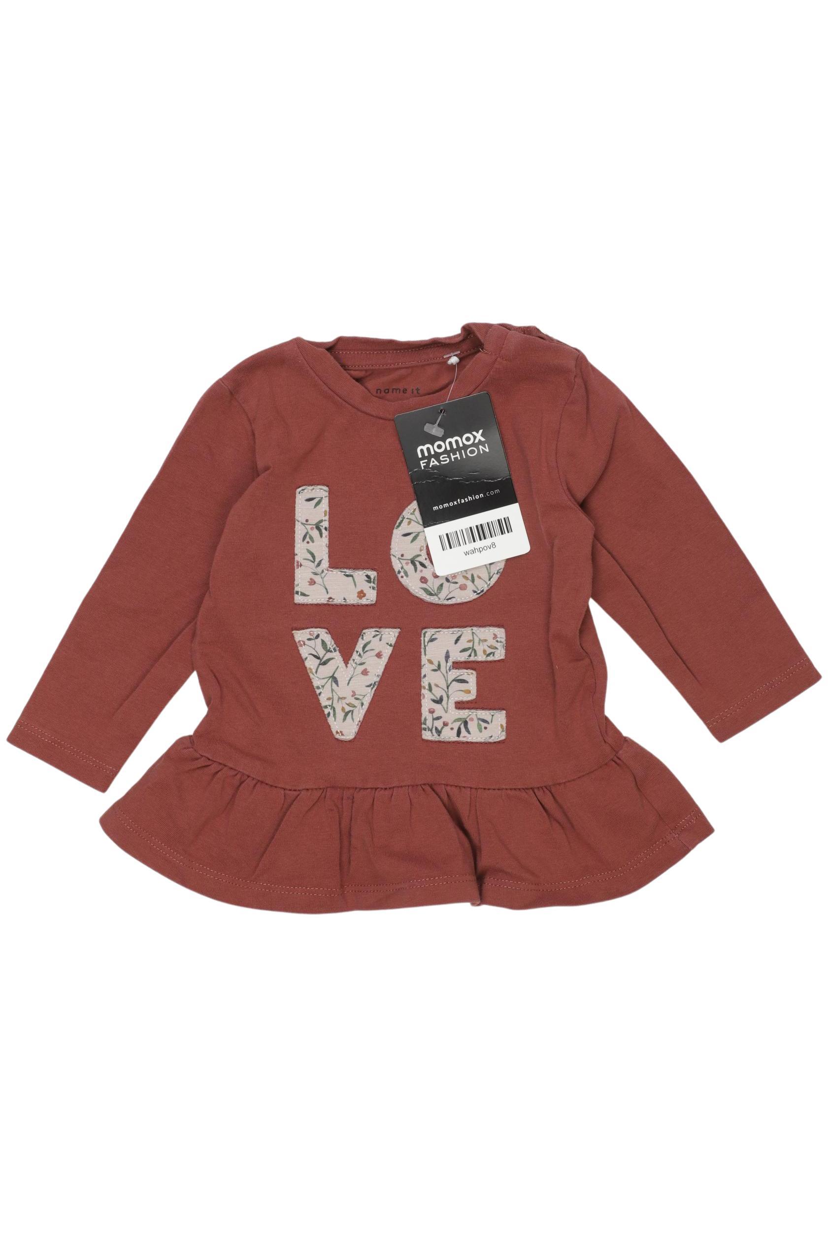 

name it Mädchen Langarmshirt, rot, Gr. 62