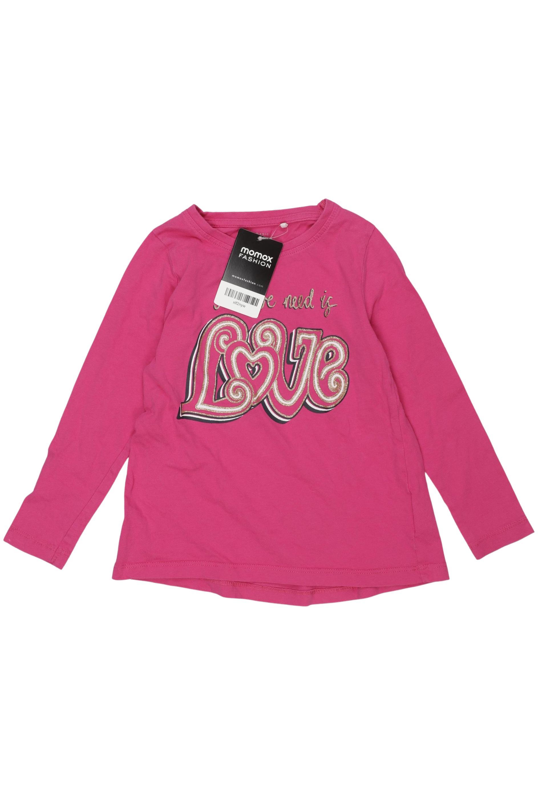 

name it Mädchen Langarmshirt, pink, Gr. 116