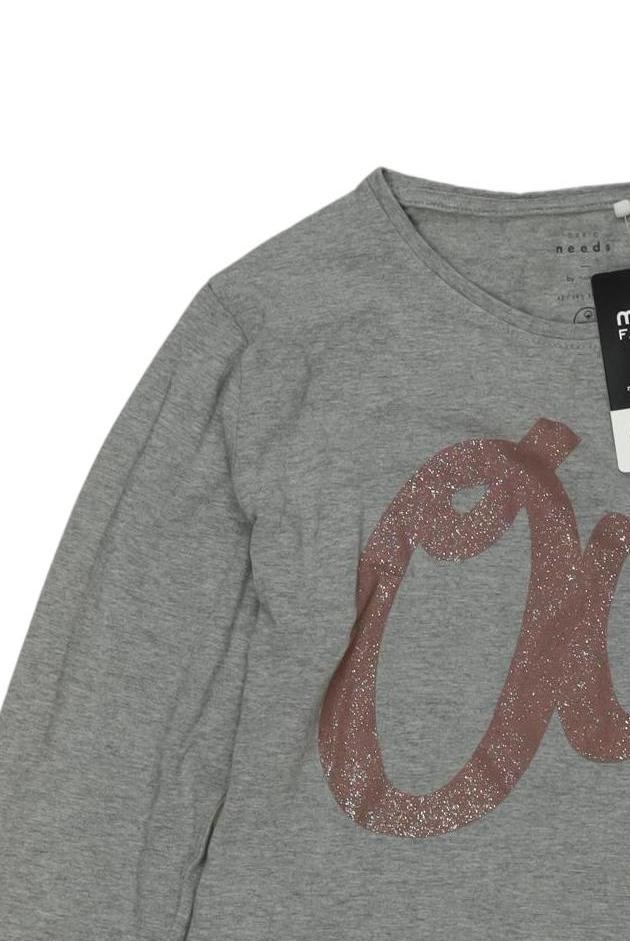 Thumbnail - name it Mädchen Langarmshirt, grau, Gr. 158/164