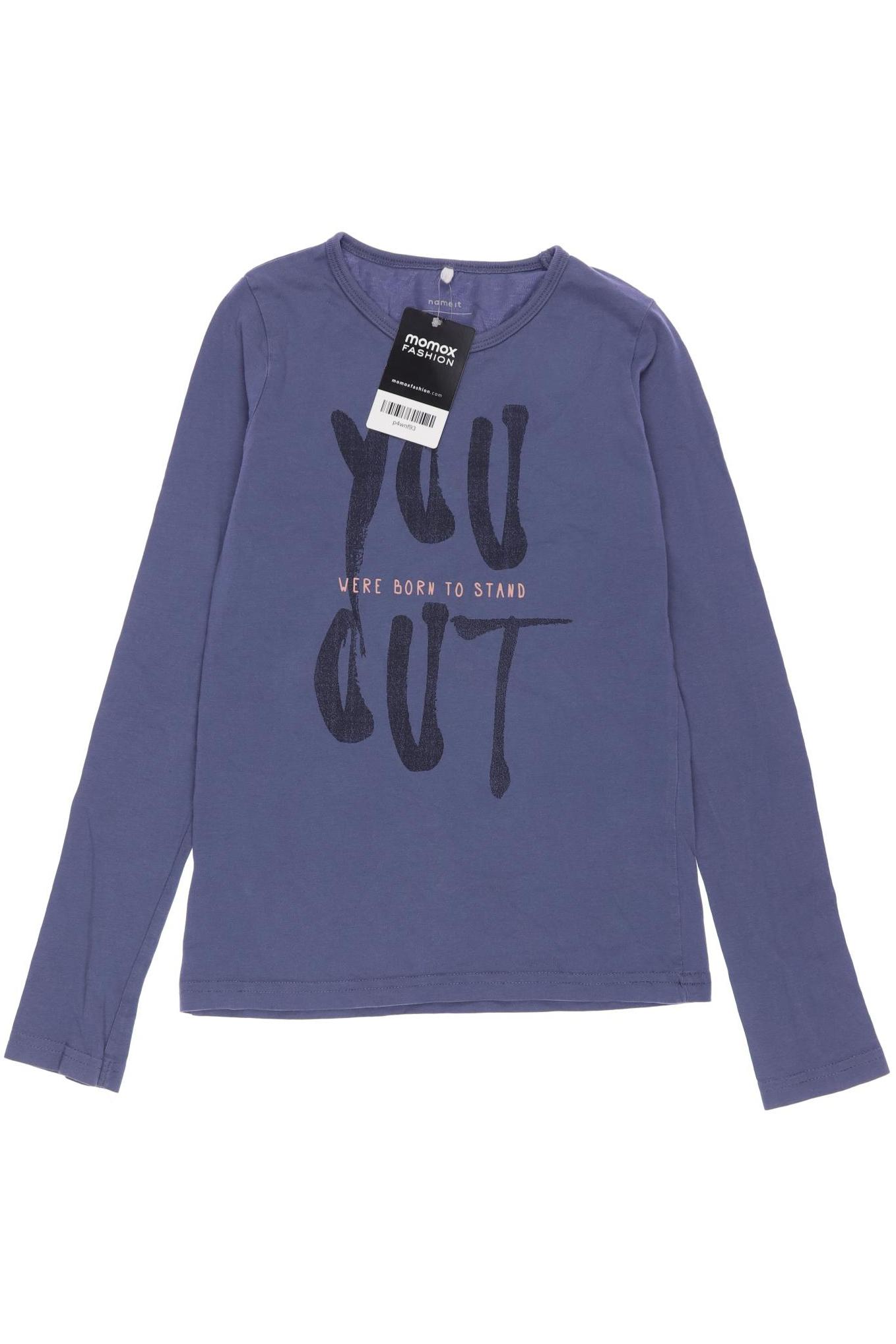 

name it Damen Langarmshirt, blau, Gr. 146