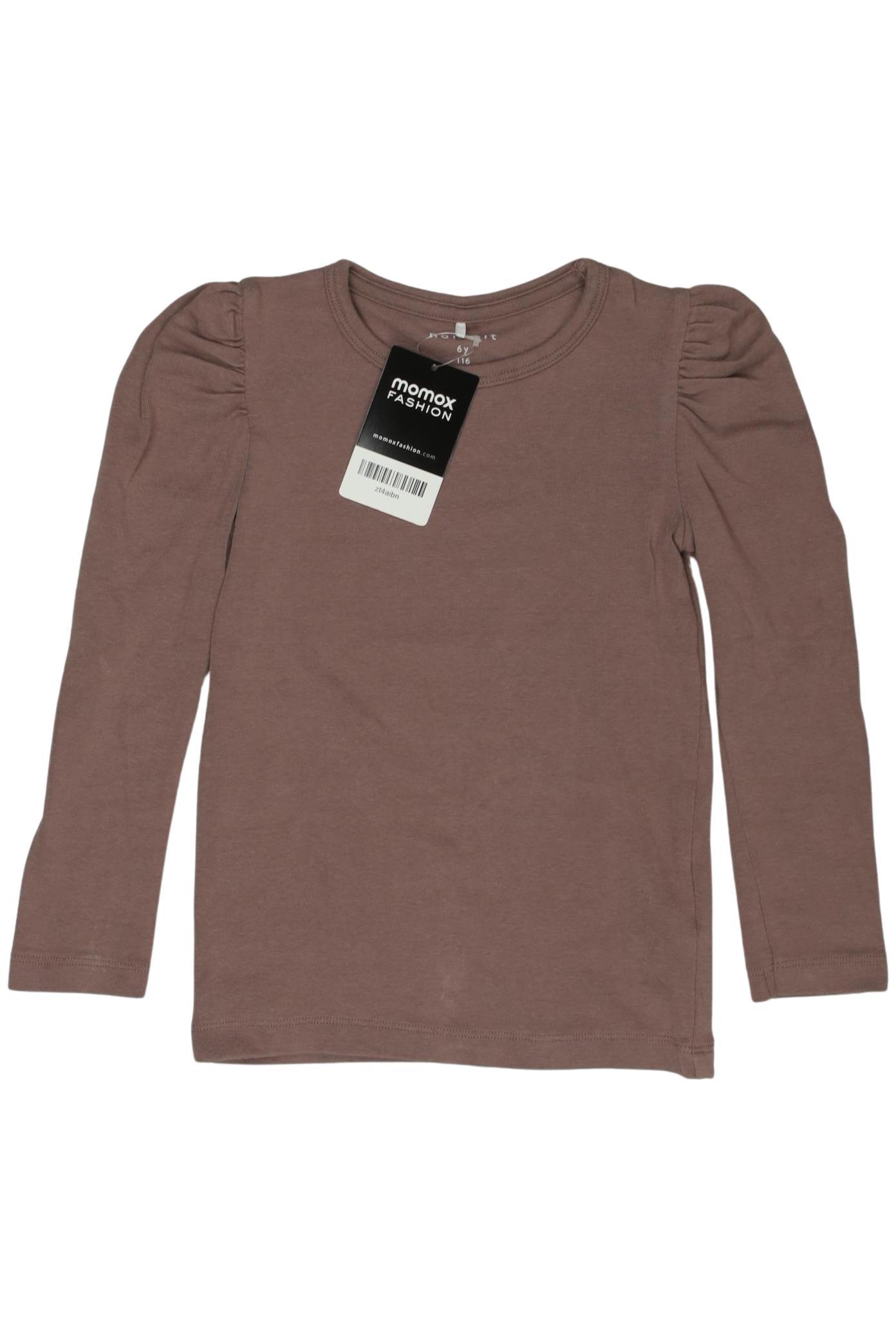 

name it Mädchen Langarmshirt, braun, Gr. 116