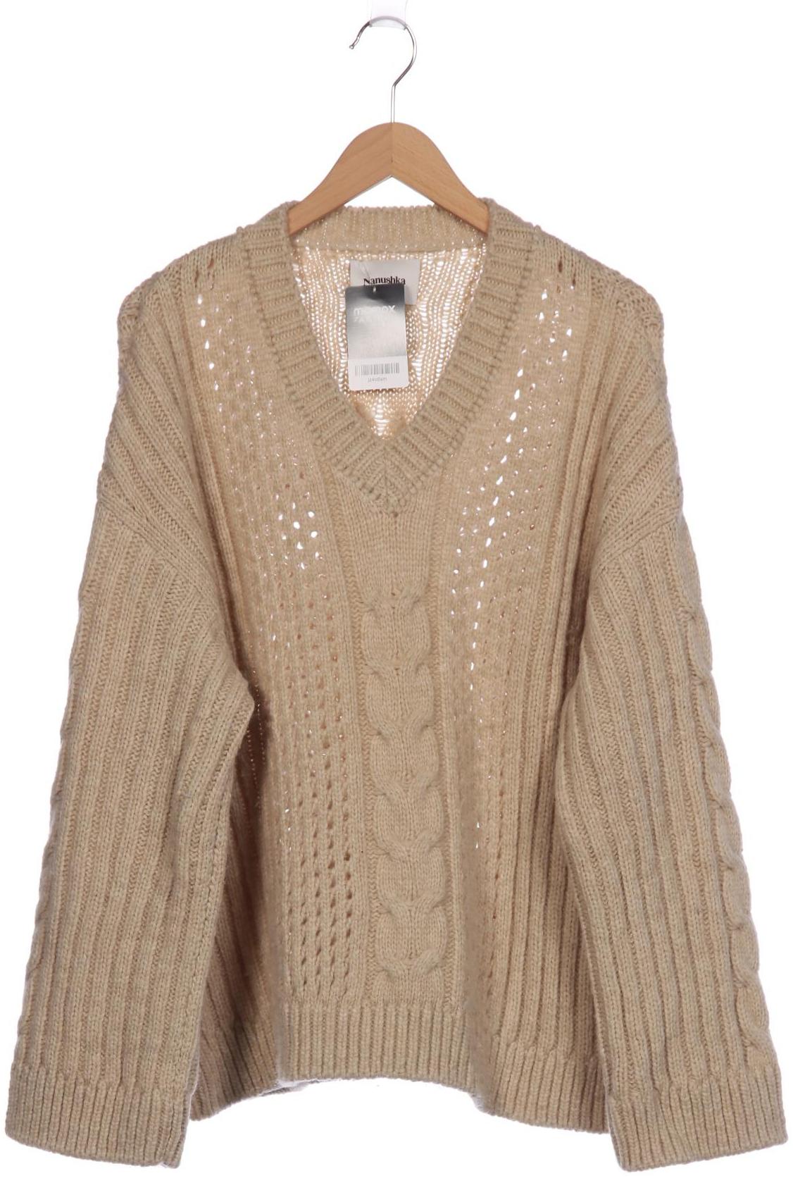 

Nanushka Damen Pullover, beige, Gr. 36