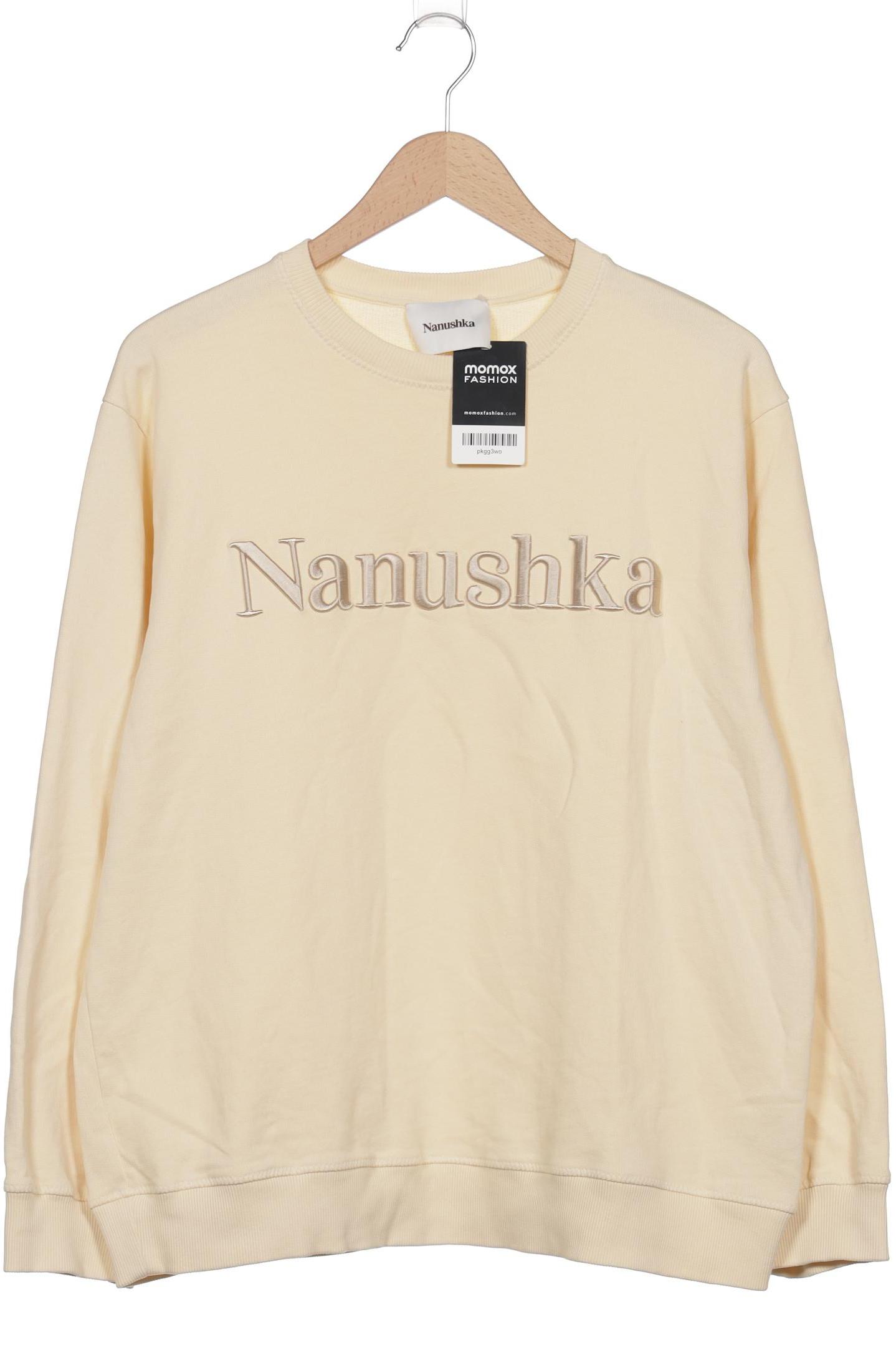 

Nanushka Damen Sweatshirt, gelb, Gr. 34