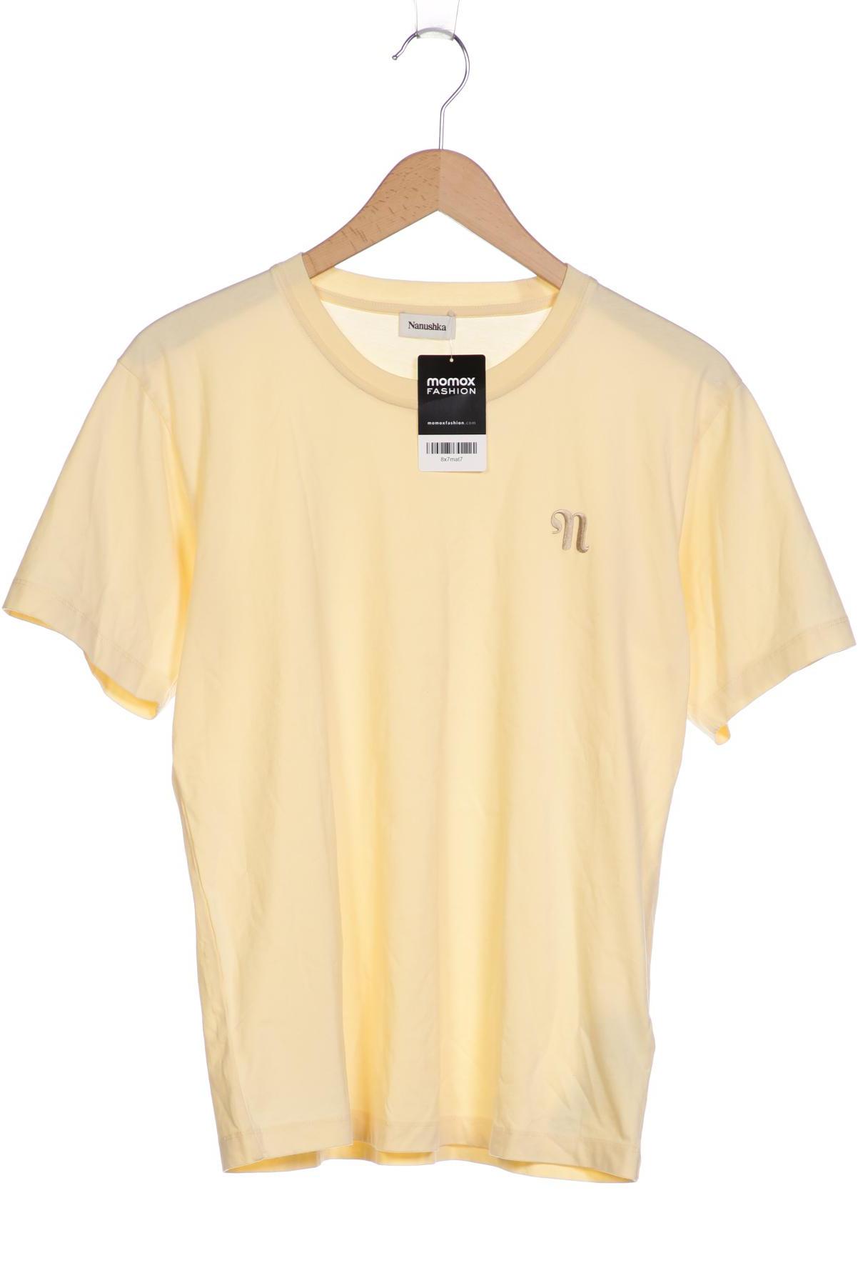 

Nanushka Damen T-Shirt, gelb, Gr. 32