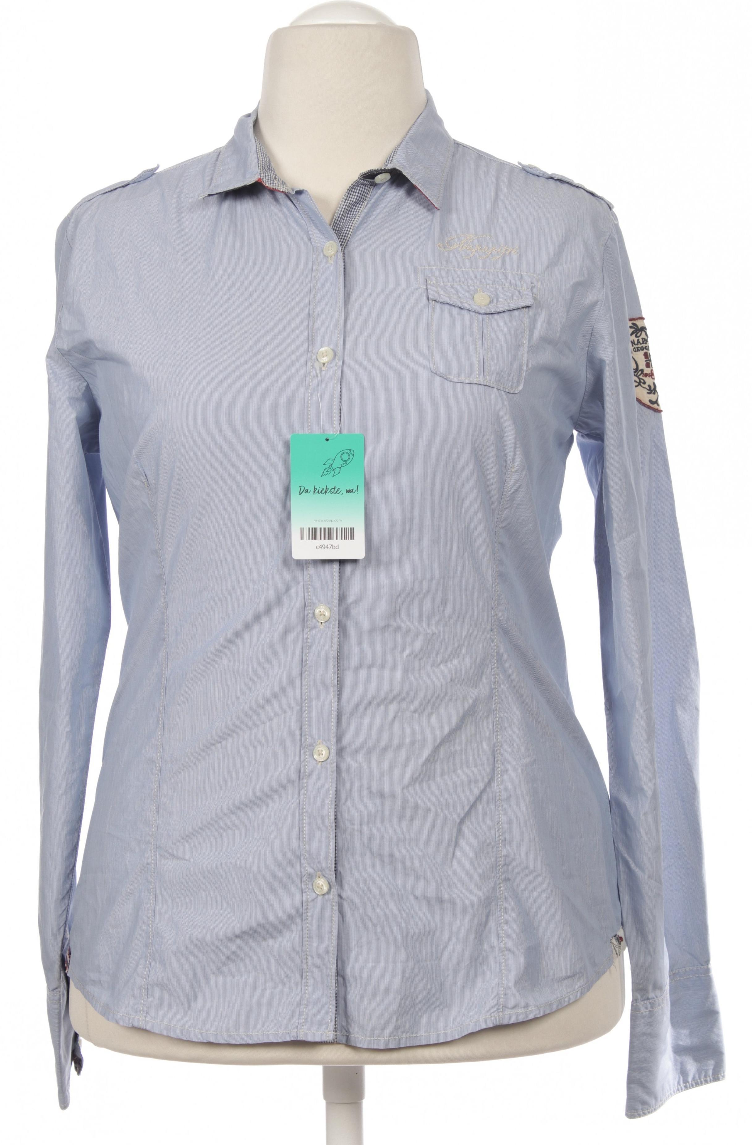 

Napapijri Damen Bluse, blau, Gr. 46