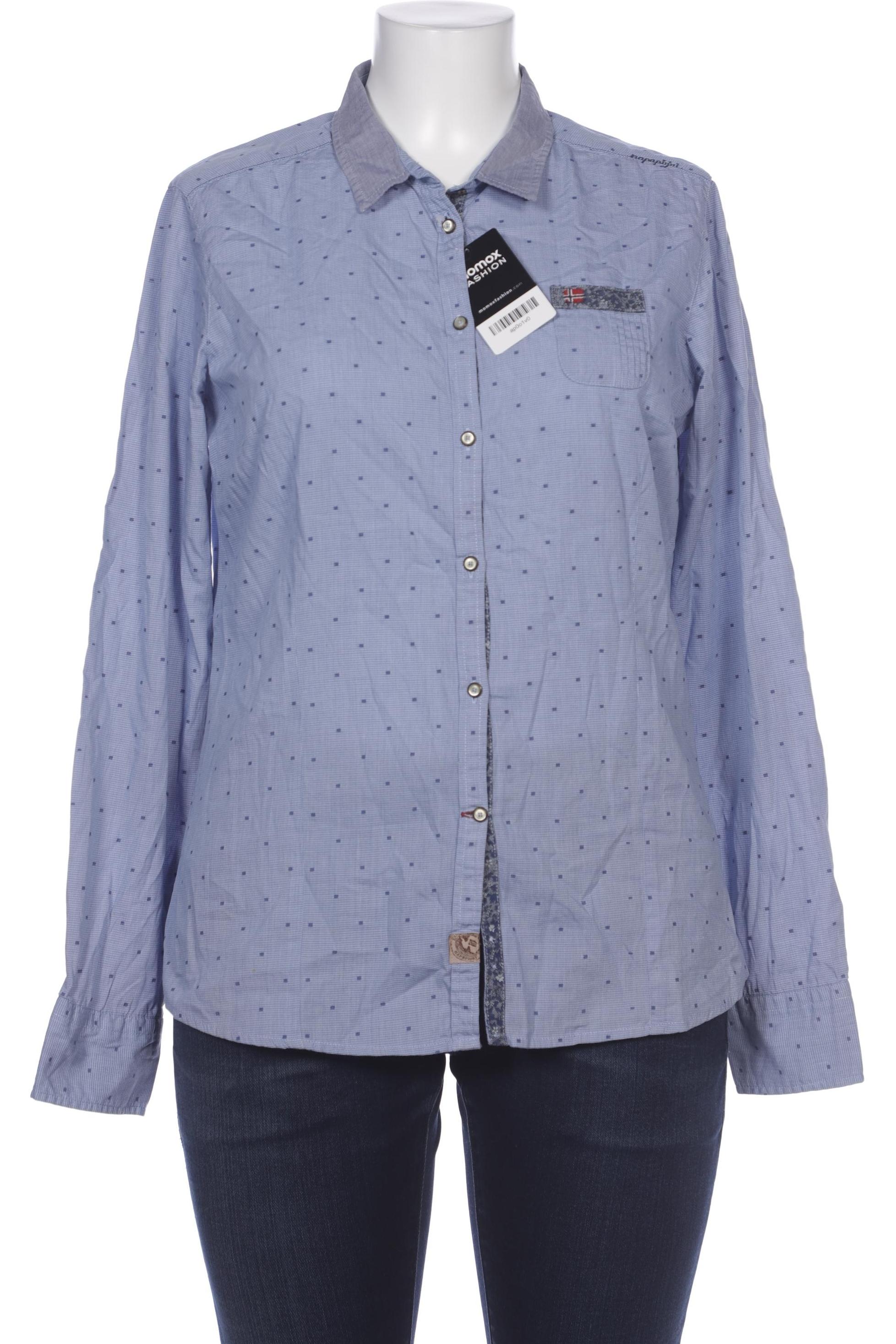 

Napapijri Damen Bluse, blau, Gr. 44