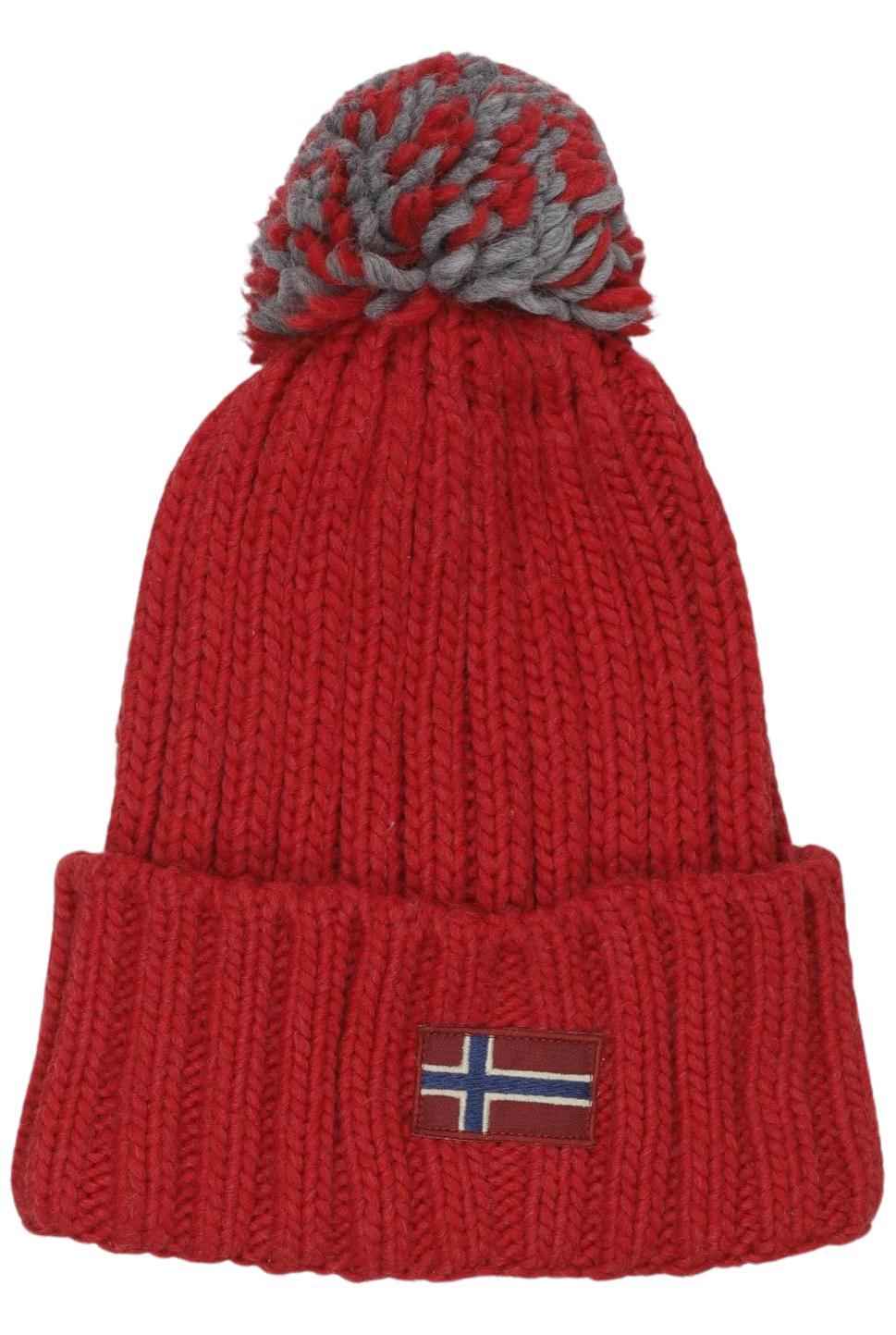 

Napapijri Damen Hut/Mütze, rot, Gr. uni