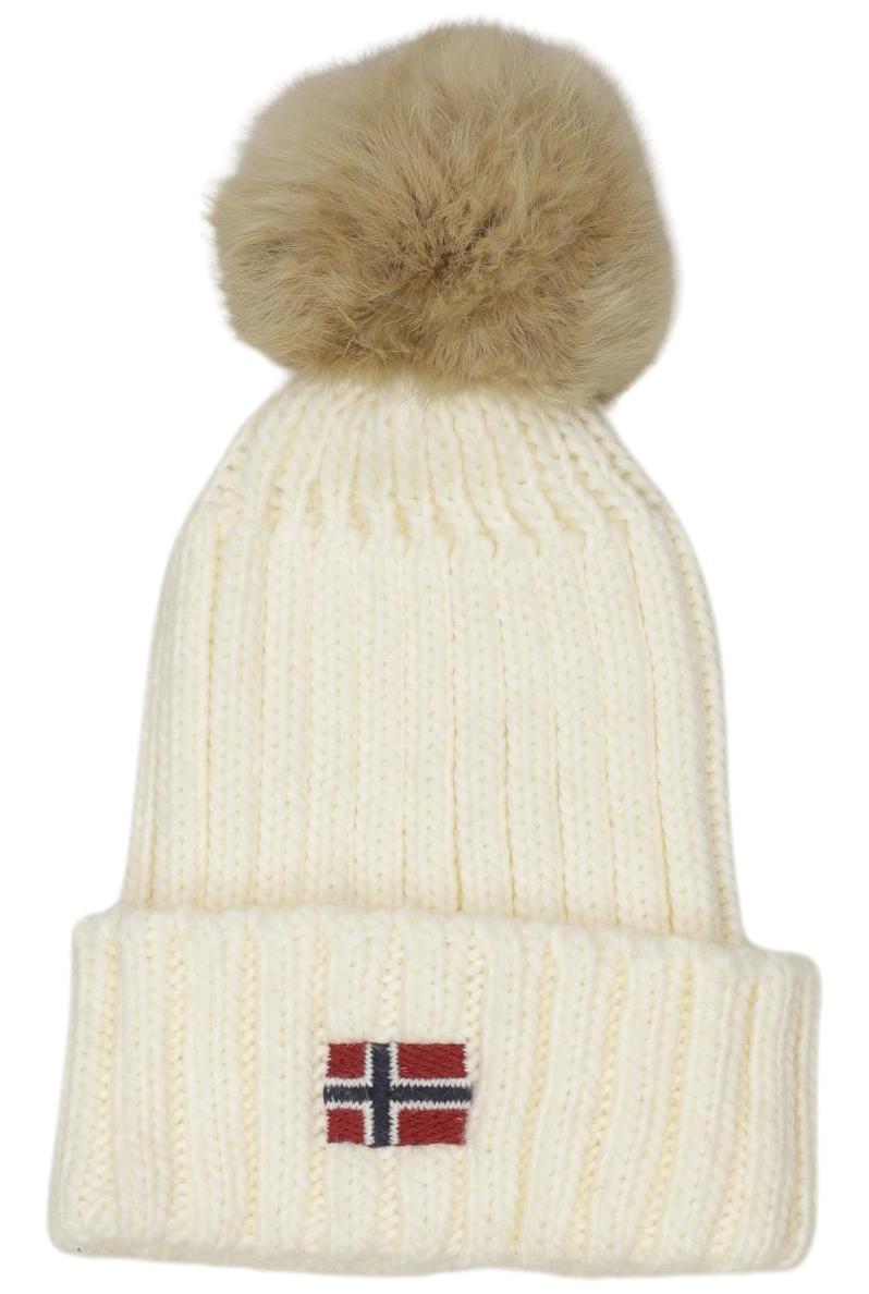 

Napapijri Damen Hut/Mütze, cremeweiß, Gr. uni