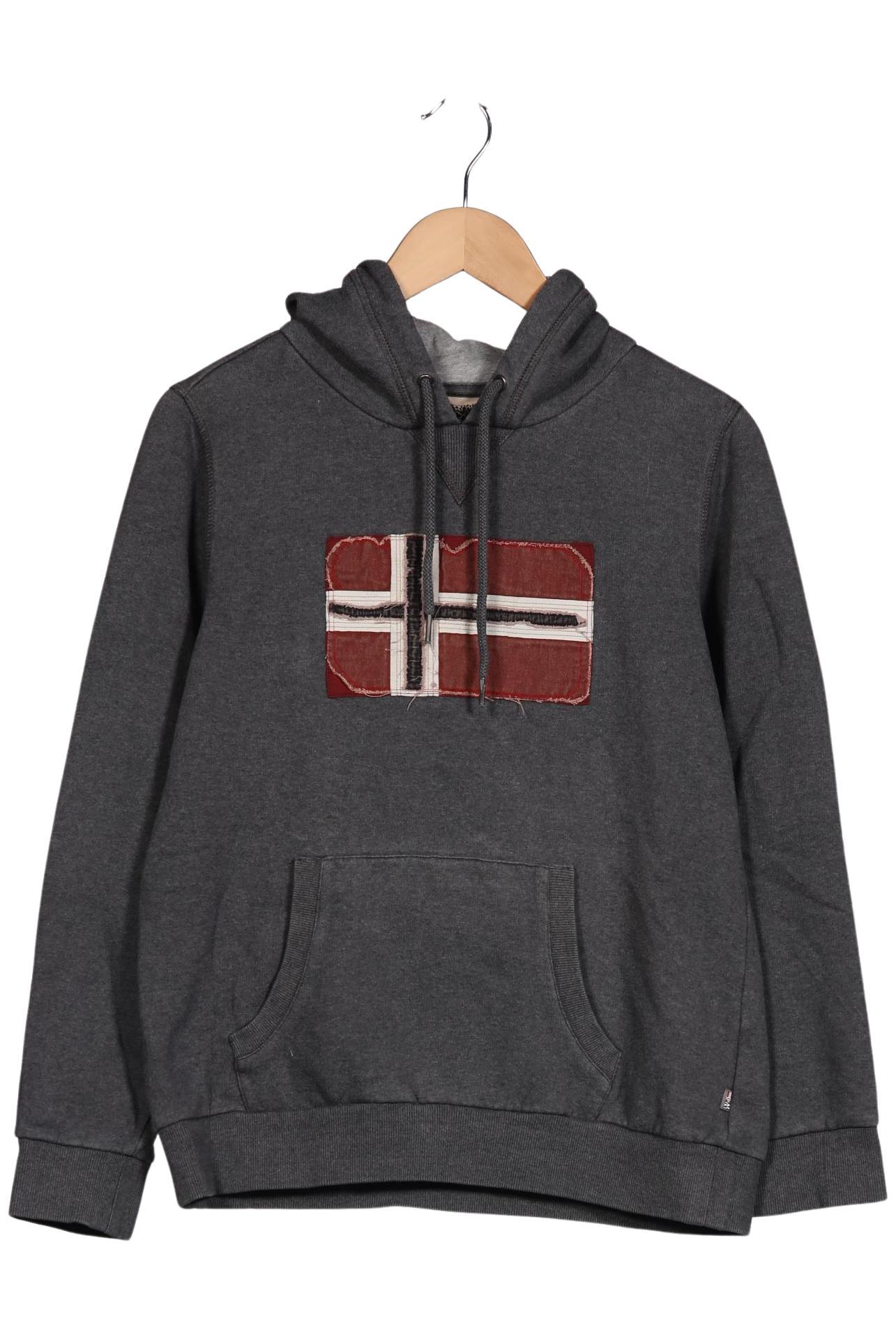

Napapijri Damen Kapuzenpullover, grau, Gr. 42