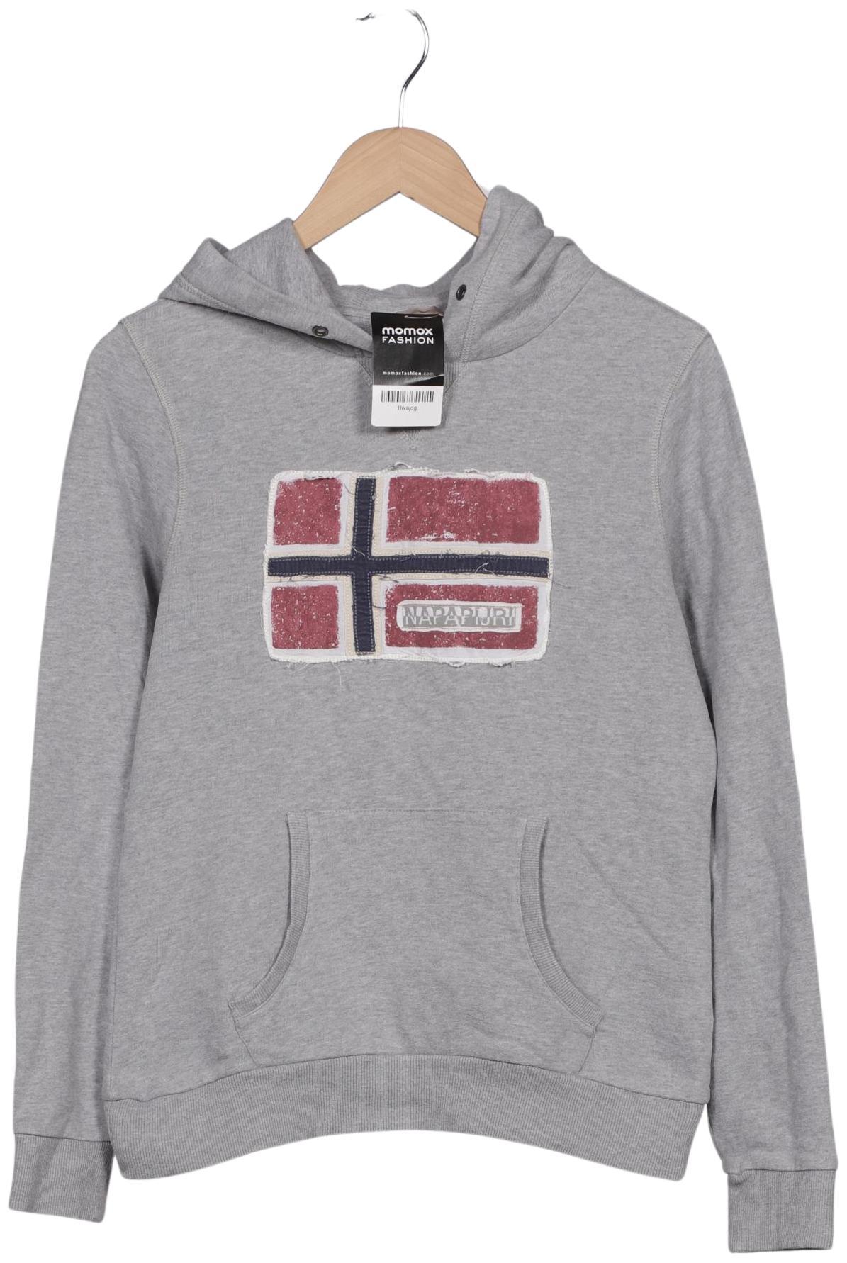 

Napapijri Damen Kapuzenpullover, grau, Gr. 36