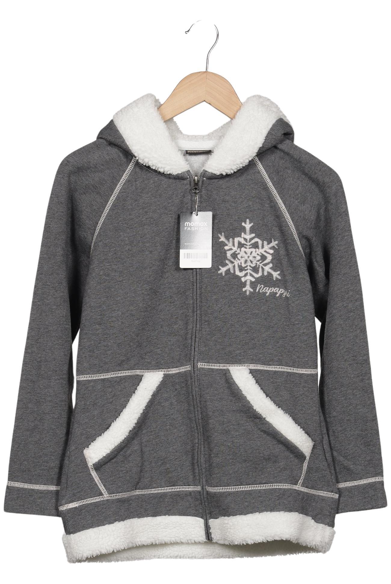 

Napapijri Damen Kapuzenpullover, grau, Gr. 38