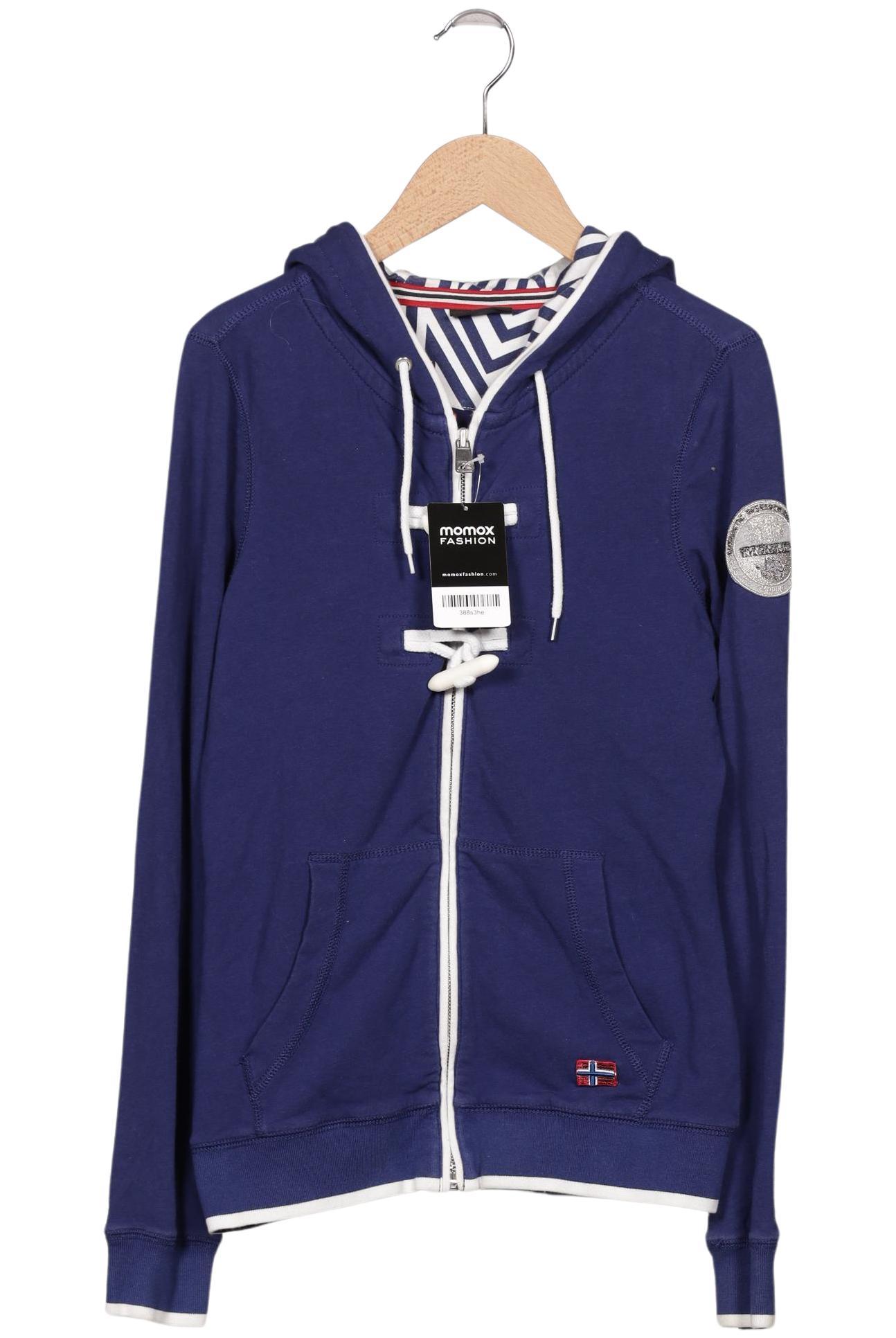 

Napapijri Damen Kapuzenpullover, blau, Gr. 36