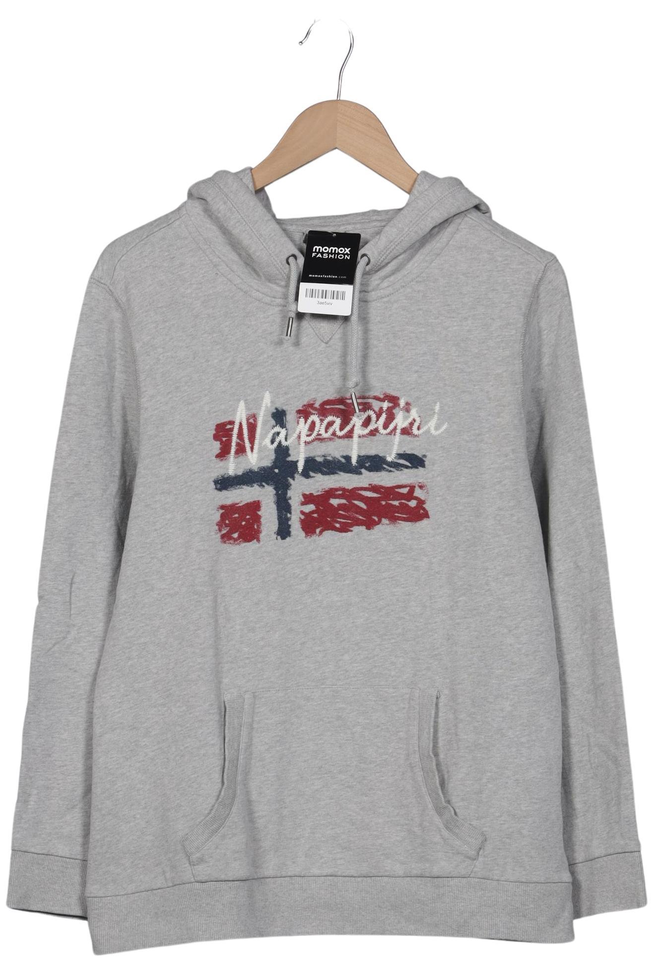 

Napapijri Damen Kapuzenpullover, grau, Gr. 44