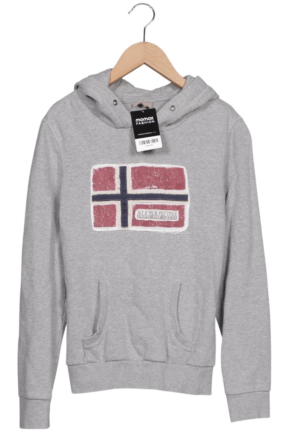 

Napapijri Damen Kapuzenpullover, grau, Gr. 34