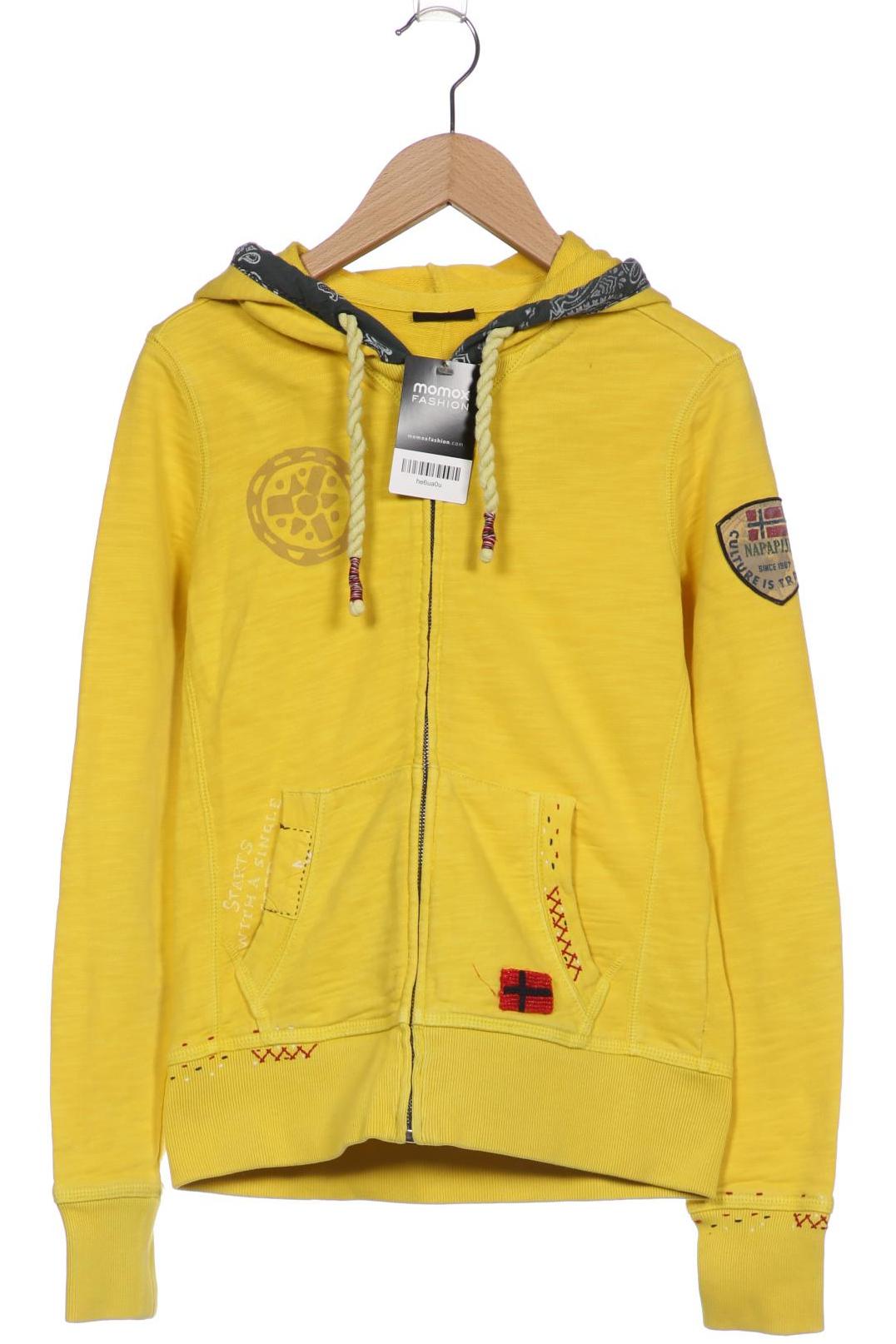 

Napapijri Damen Kapuzenpullover, gelb, Gr. 34