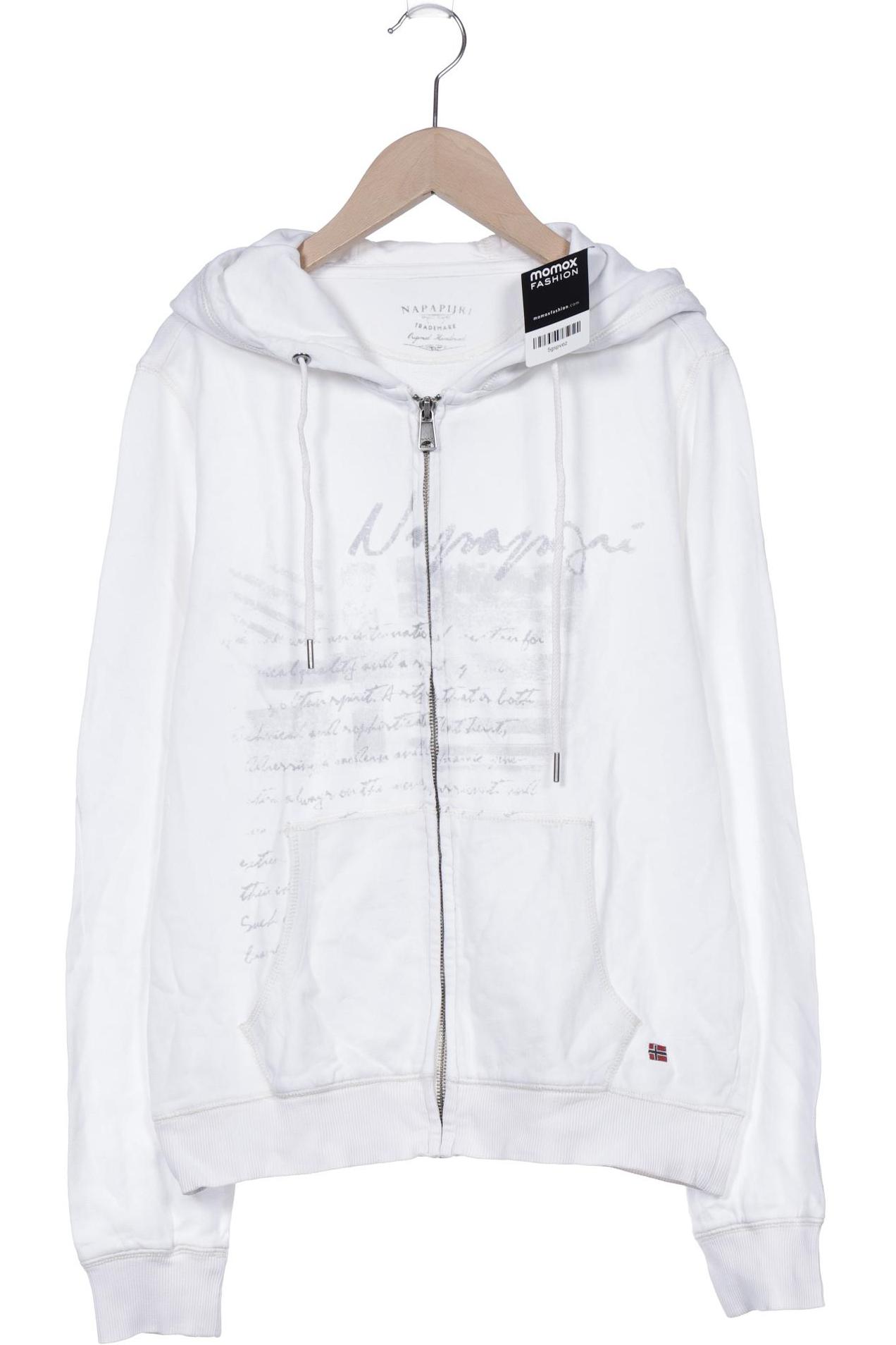 

Napapijri Damen Kapuzenpullover, weiß, Gr. 36