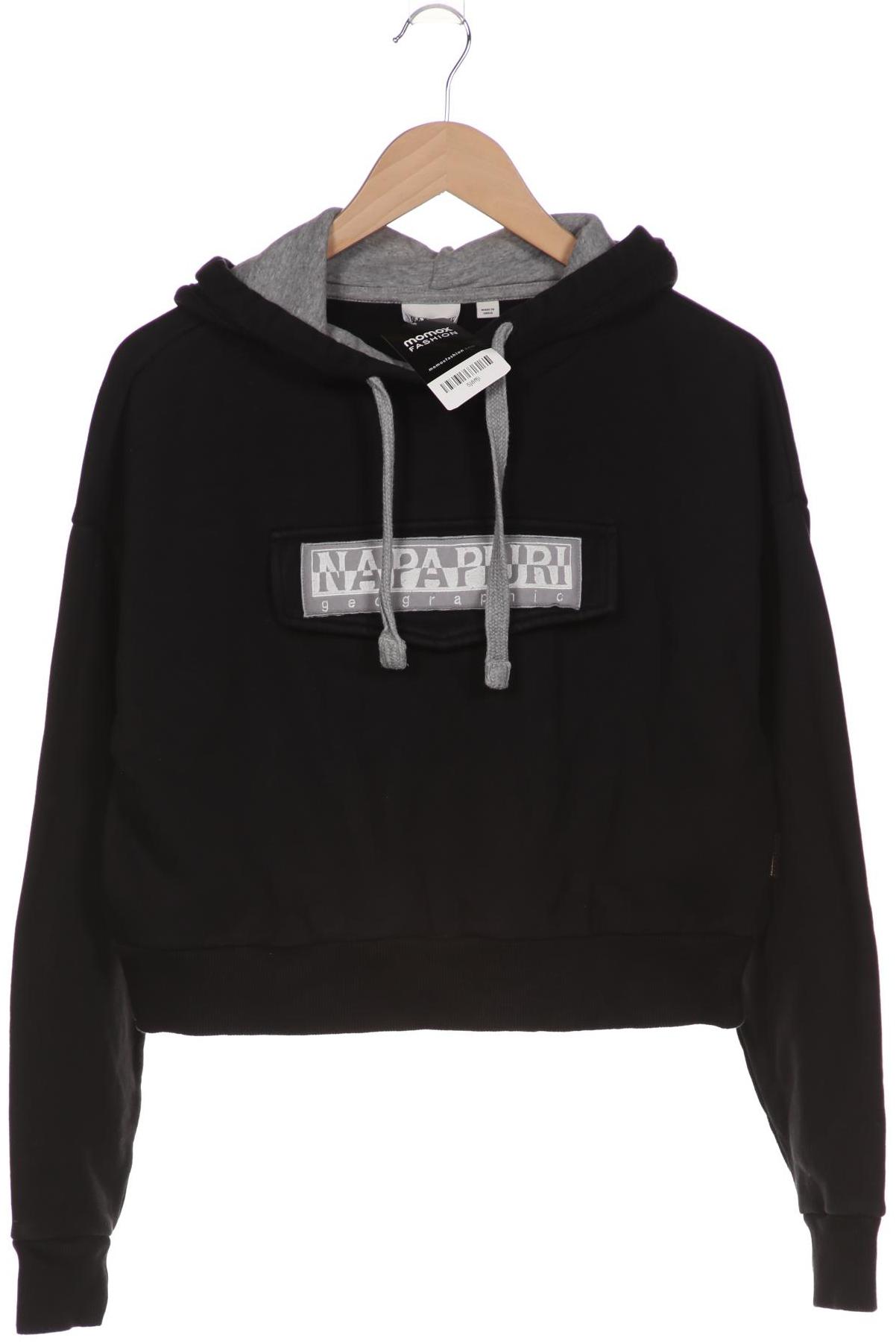 

Napapijri Damen Kapuzenpullover, schwarz, Gr. 36
