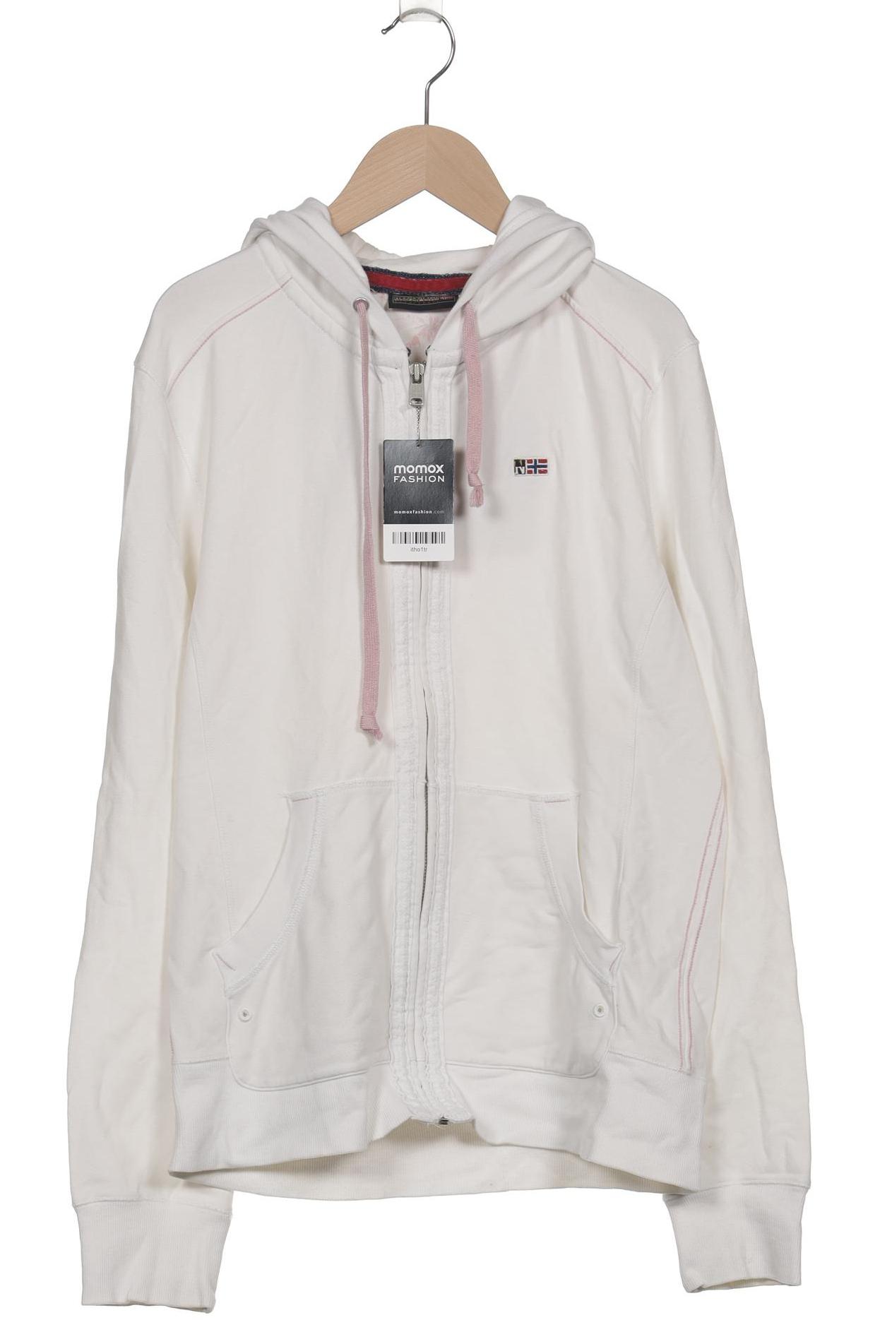 

Napapijri Damen Kapuzenpullover, weiß, Gr. 42