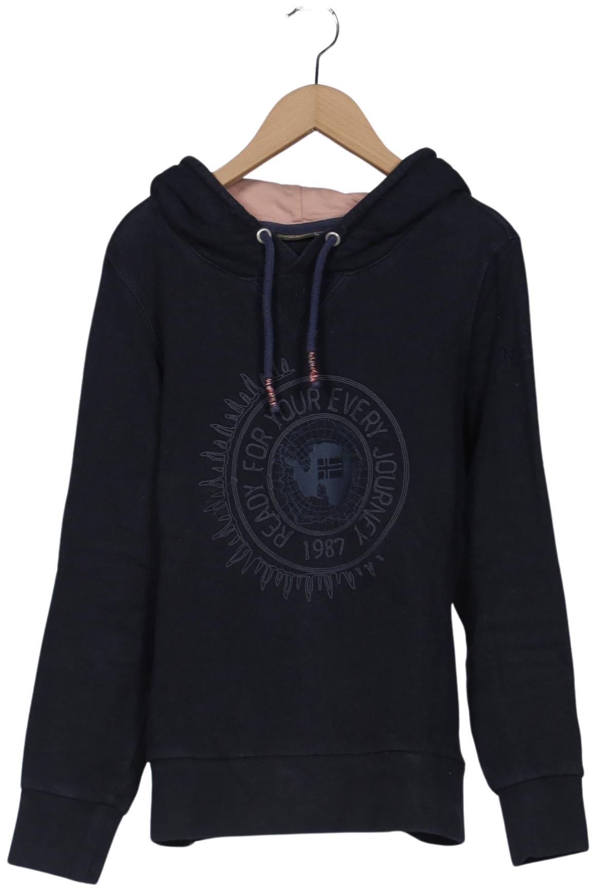 

Napapijri Damen Kapuzenpullover, marineblau, Gr. 42
