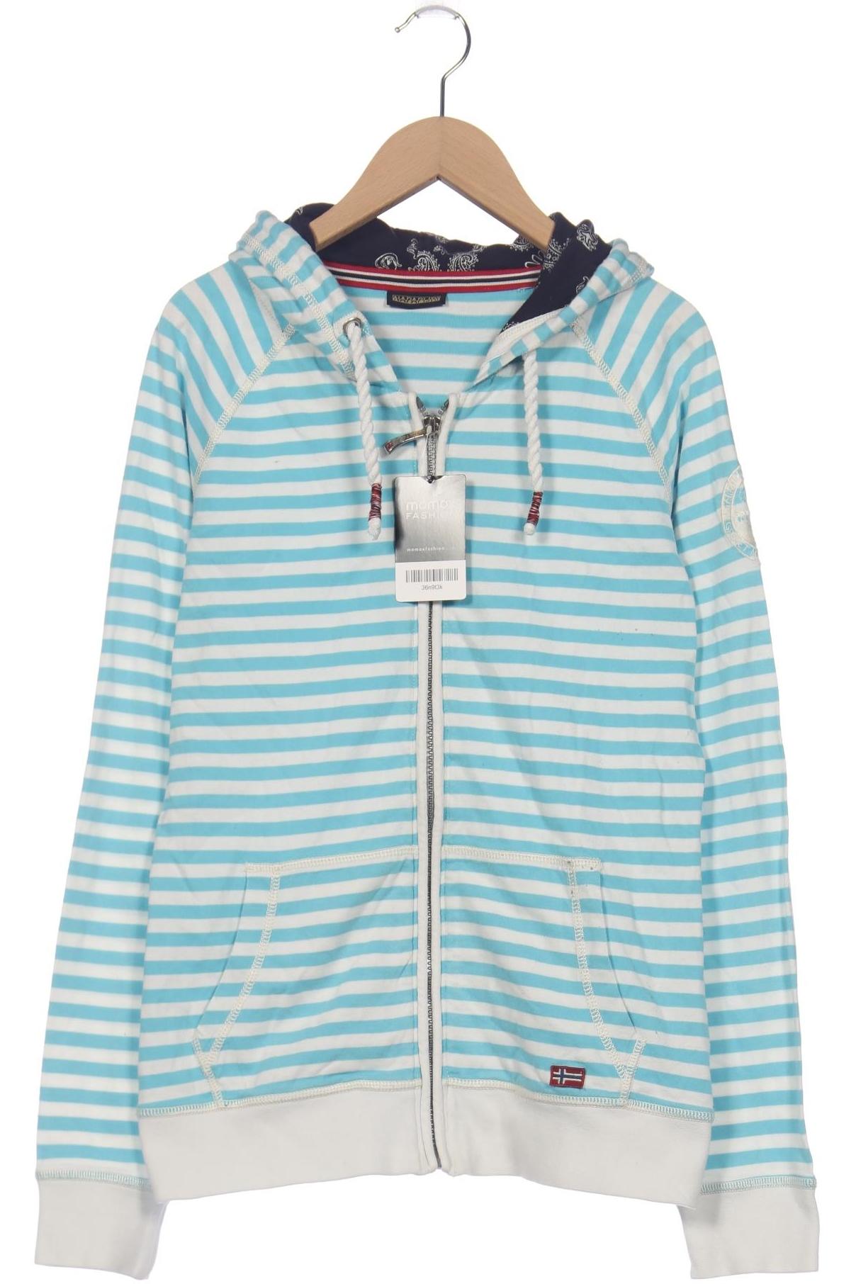 

Napapijri Damen Kapuzenpullover, hellblau, Gr. 42