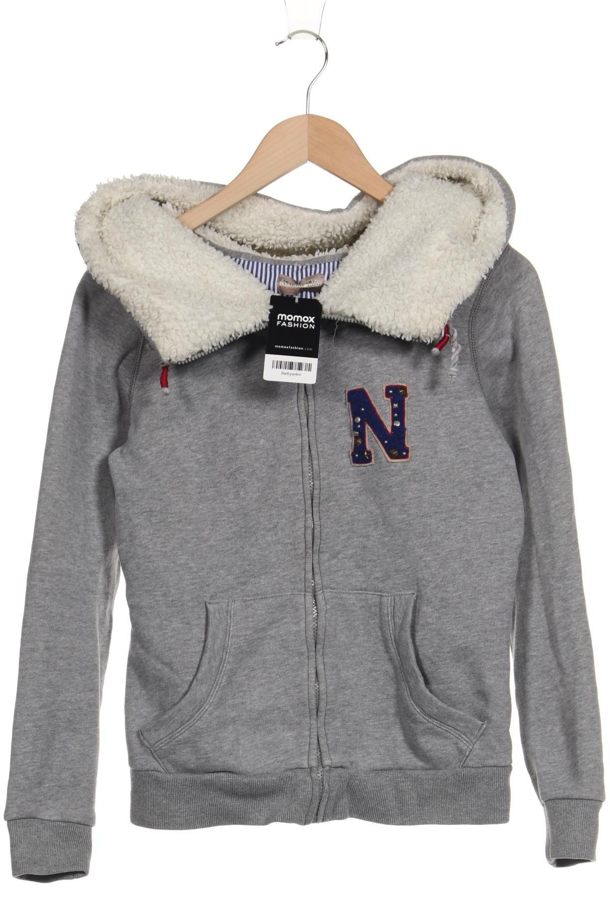 

Napapijri Damen Kapuzenpullover, grau, Gr. 38