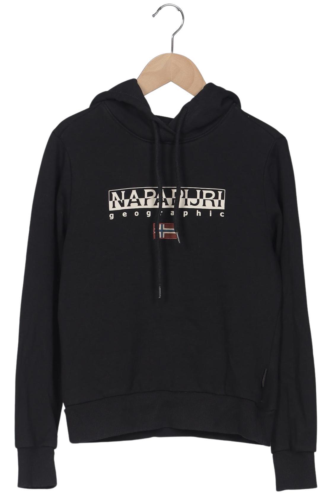 

Napapijri Damen Kapuzenpullover, schwarz, Gr. 32