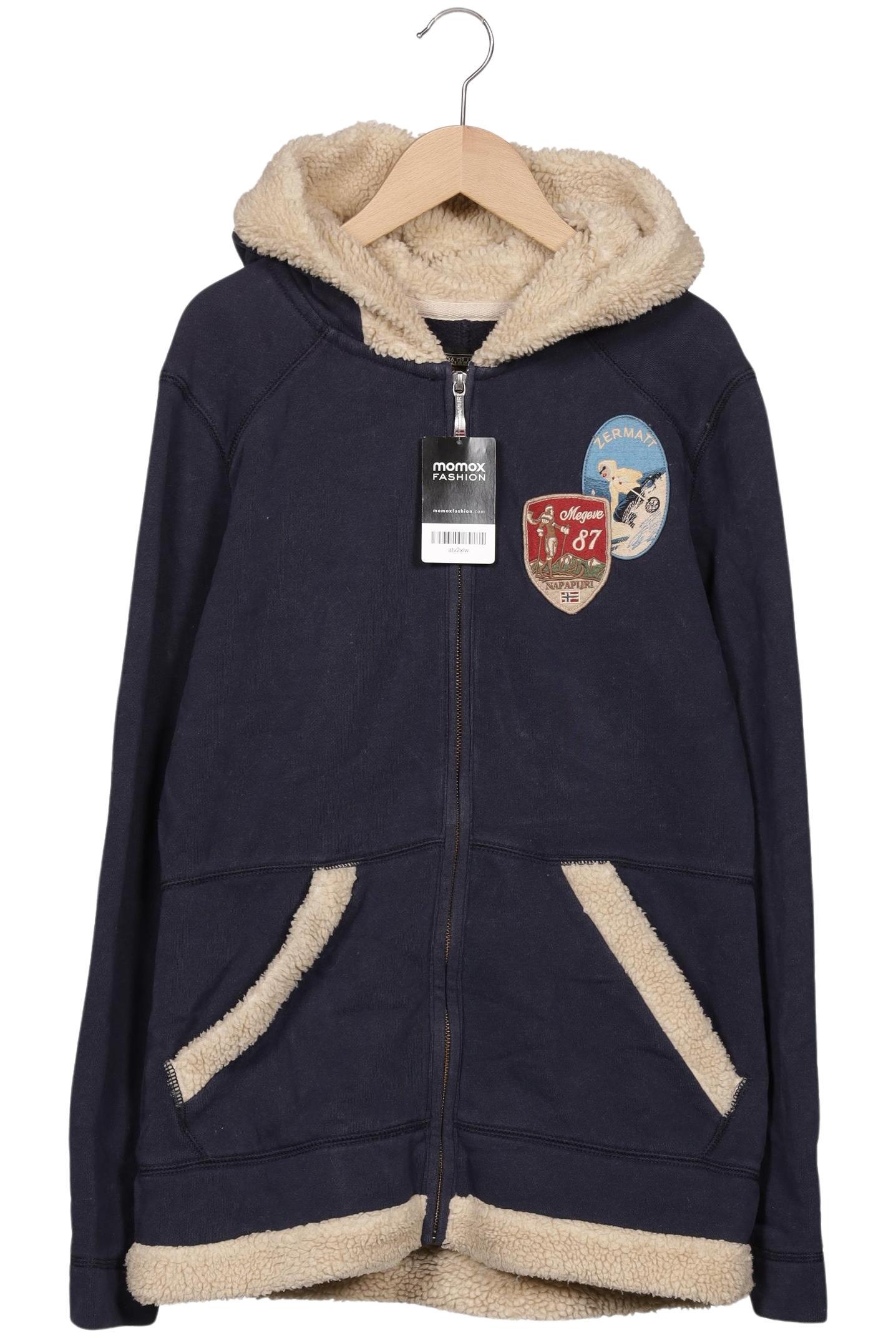 

Napapijri Damen Kapuzenpullover, marineblau, Gr. 42