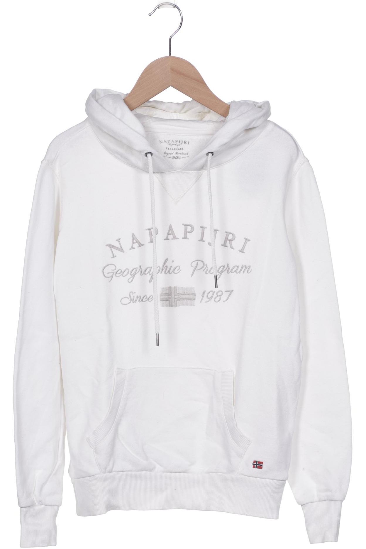 

Napapijri Damen Kapuzenpullover, weiß, Gr. 34
