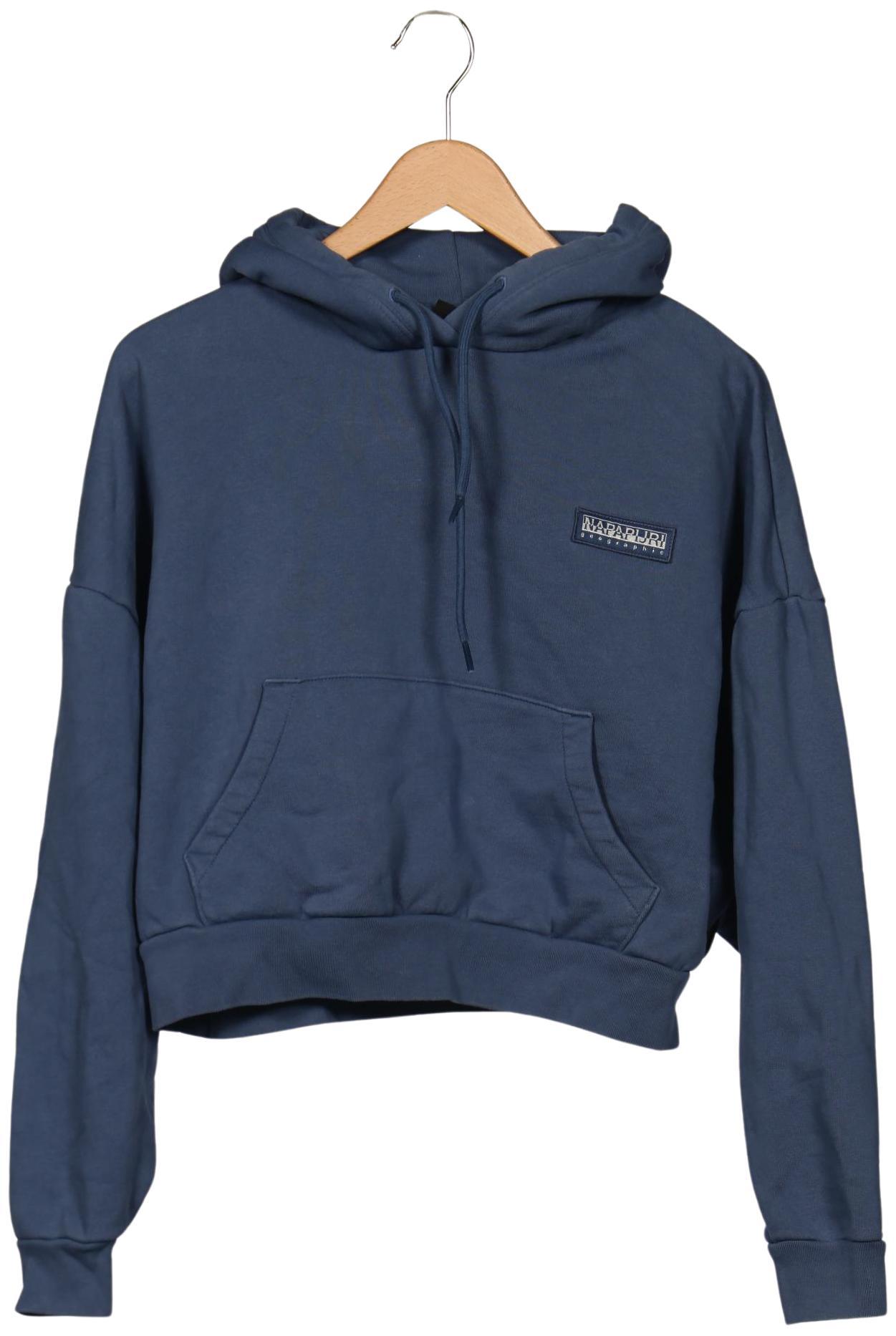 

Napapijri Damen Kapuzenpullover, blau, Gr. 34