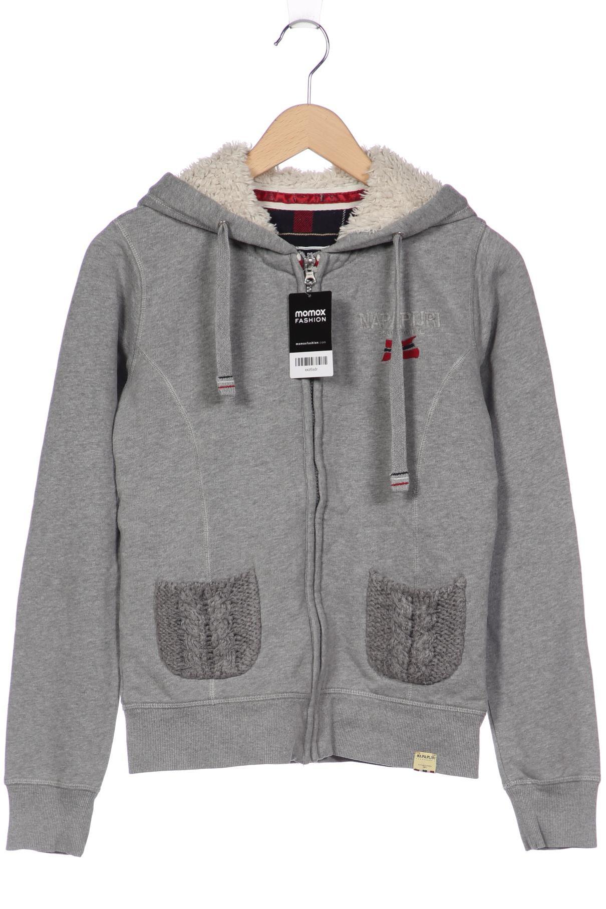 

Napapijri Damen Kapuzenpullover, grau