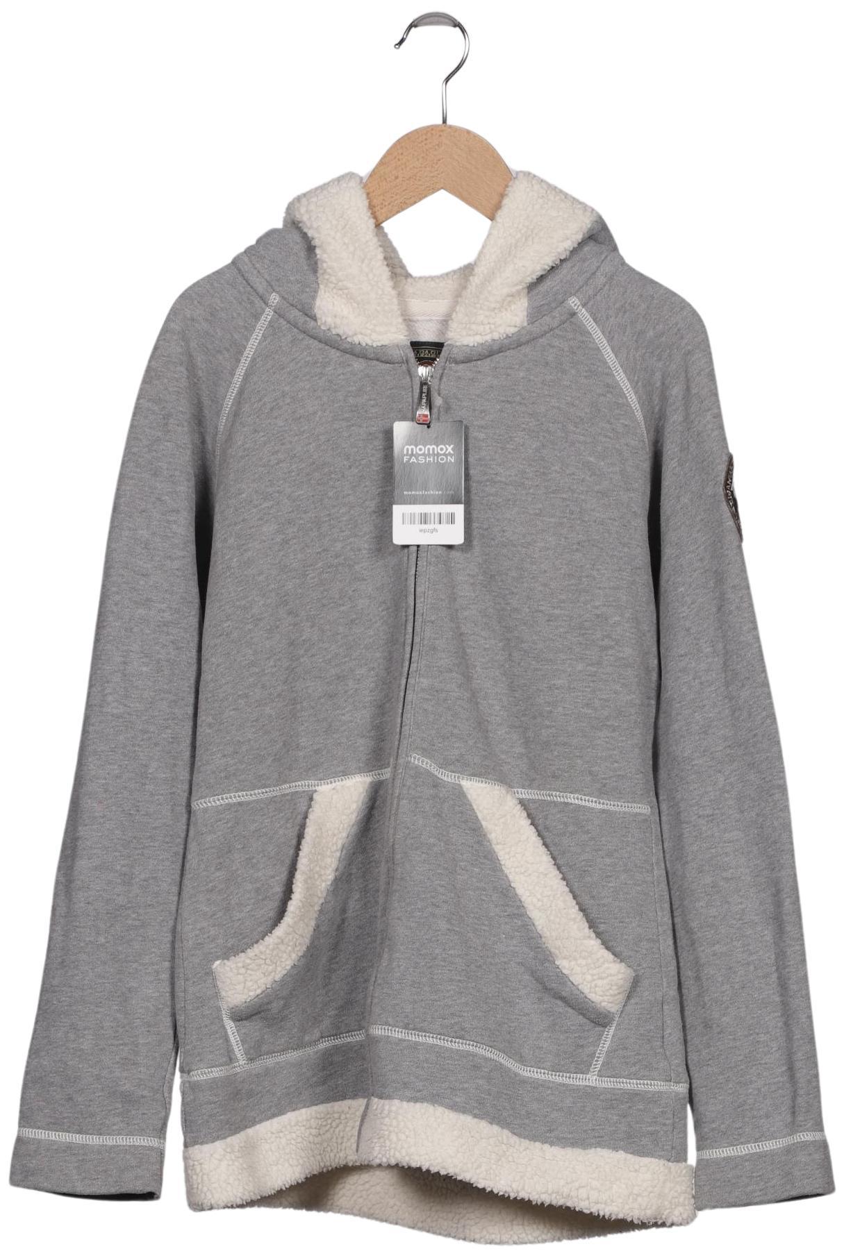 

Napapijri Damen Kapuzenpullover, grau, Gr. 38