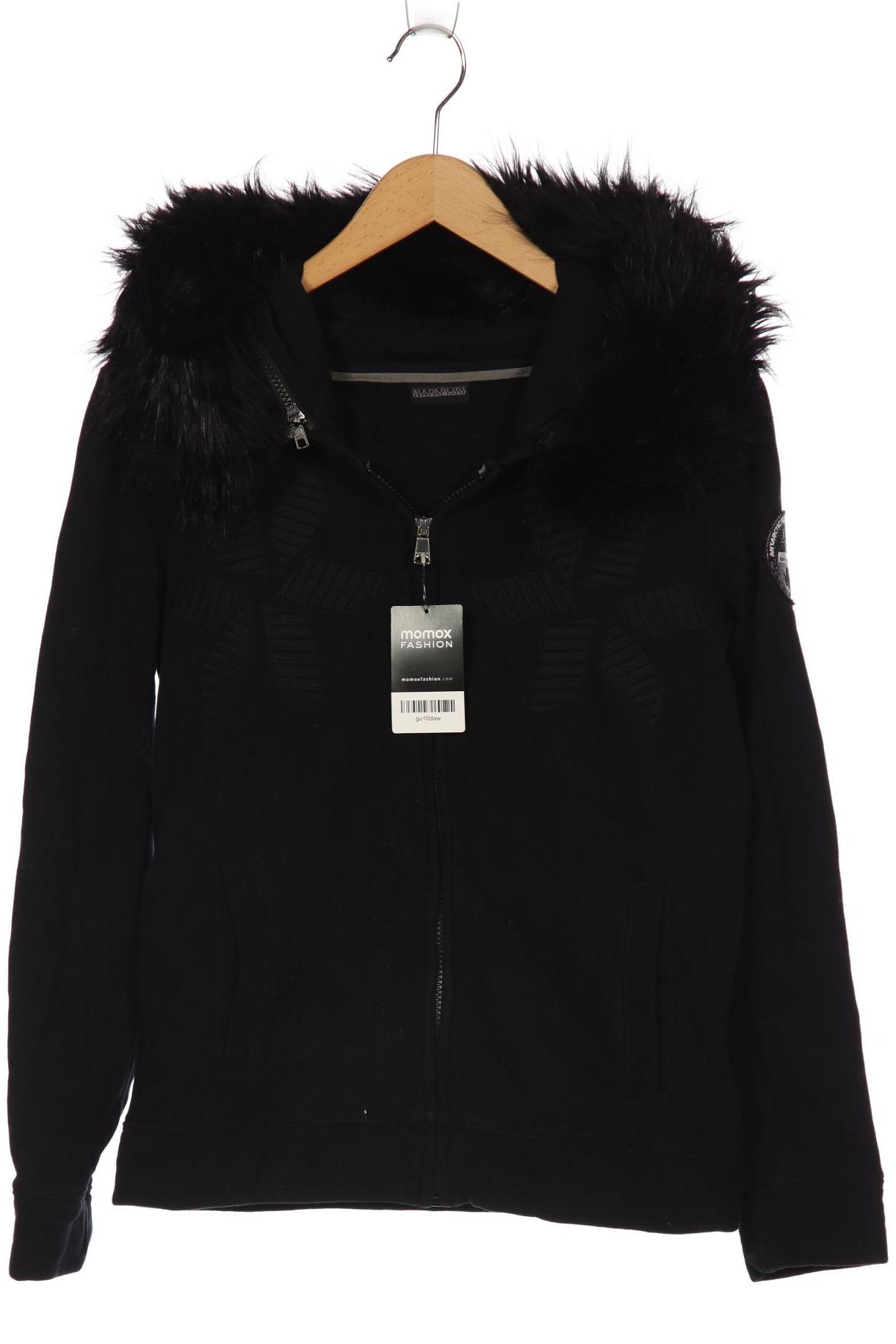 

Napapijri Damen Kapuzenpullover, schwarz, Gr. 42