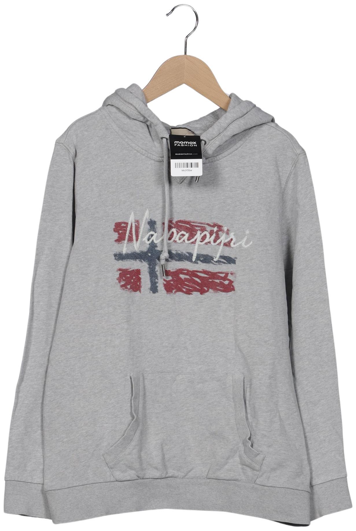 

Napapijri Damen Kapuzenpullover, grau, Gr. 38