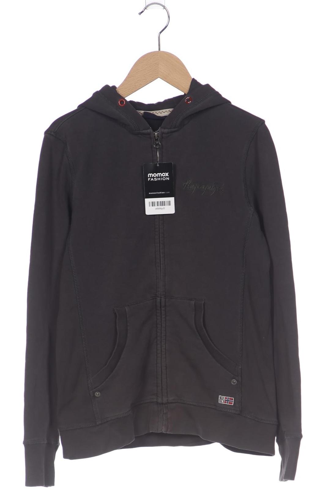 

Napapijri Damen Kapuzenpullover, grau, Gr. 36