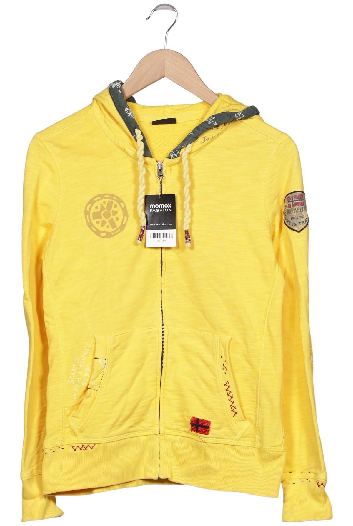 

Napapijri Damen Kapuzenpullover, gelb, Gr. 42
