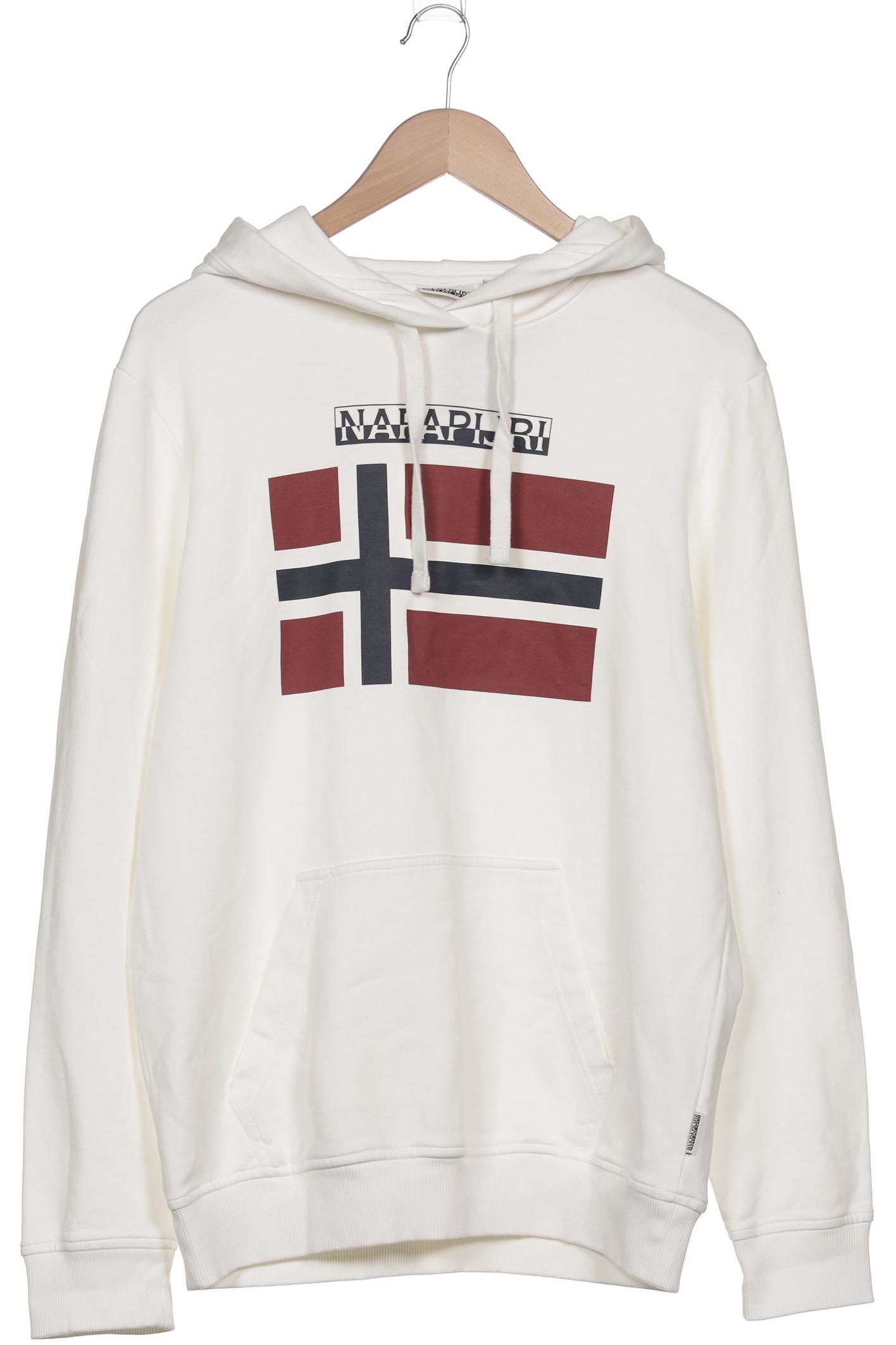 

Napapijri Damen Kapuzenpullover, weiß, Gr. 38