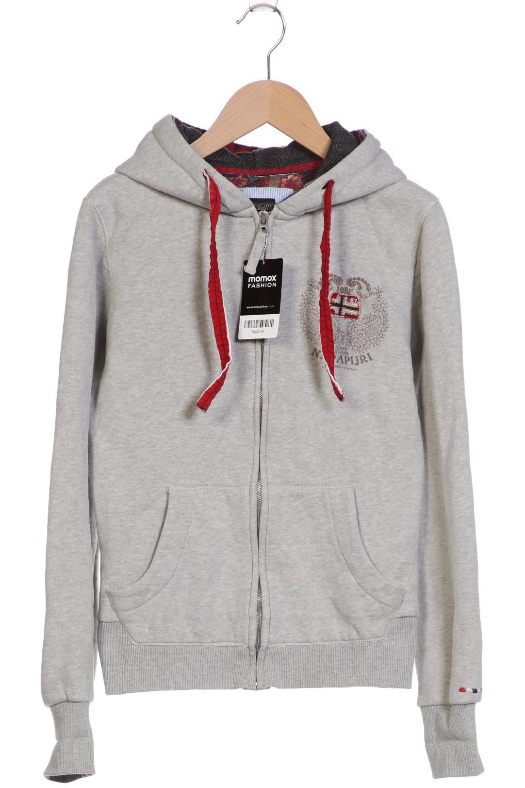 

Napapijri Damen Kapuzenpullover, grau, Gr. 36