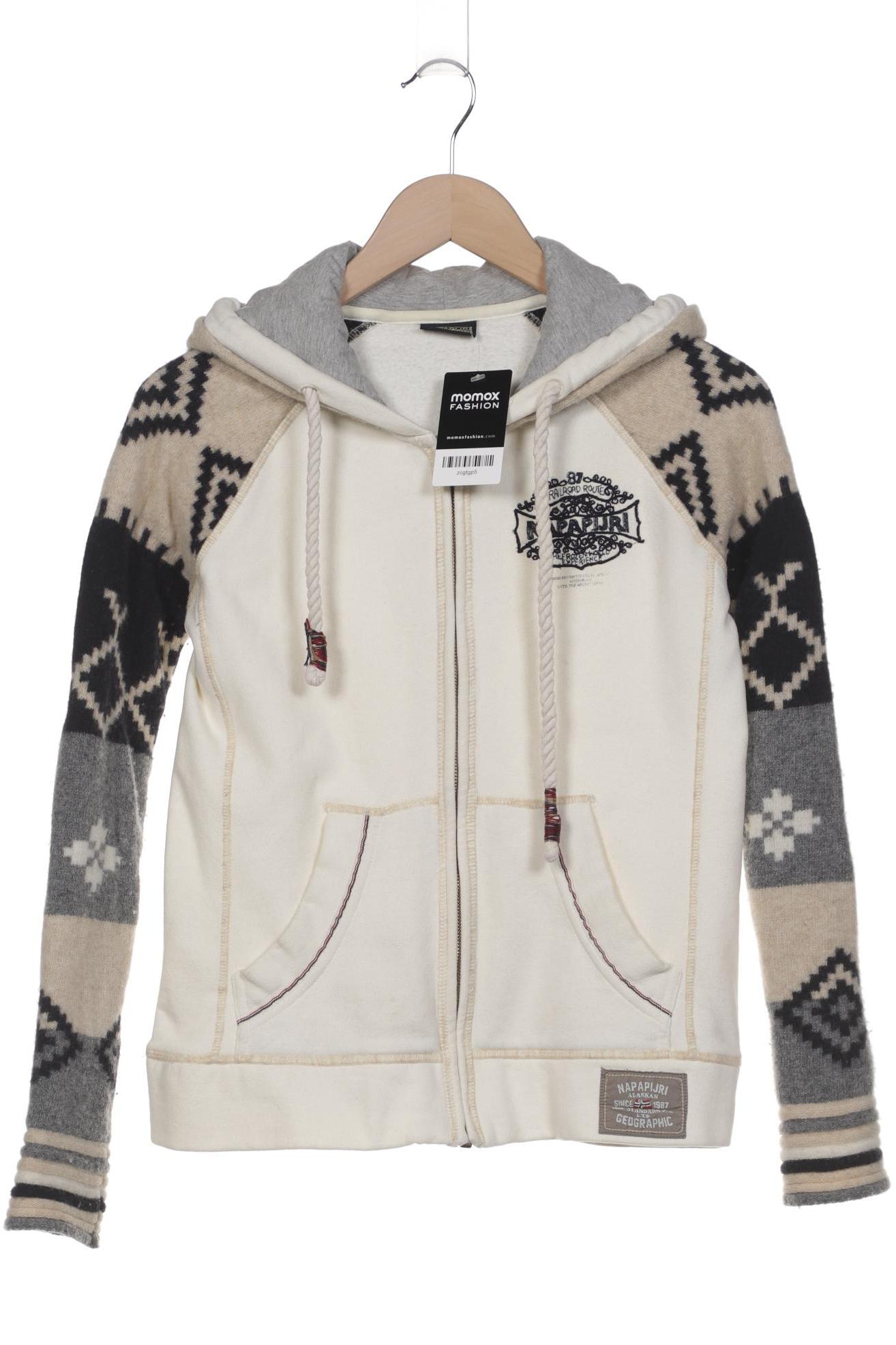 

Napapijri Damen Kapuzenpullover, cremeweiß, Gr. 38