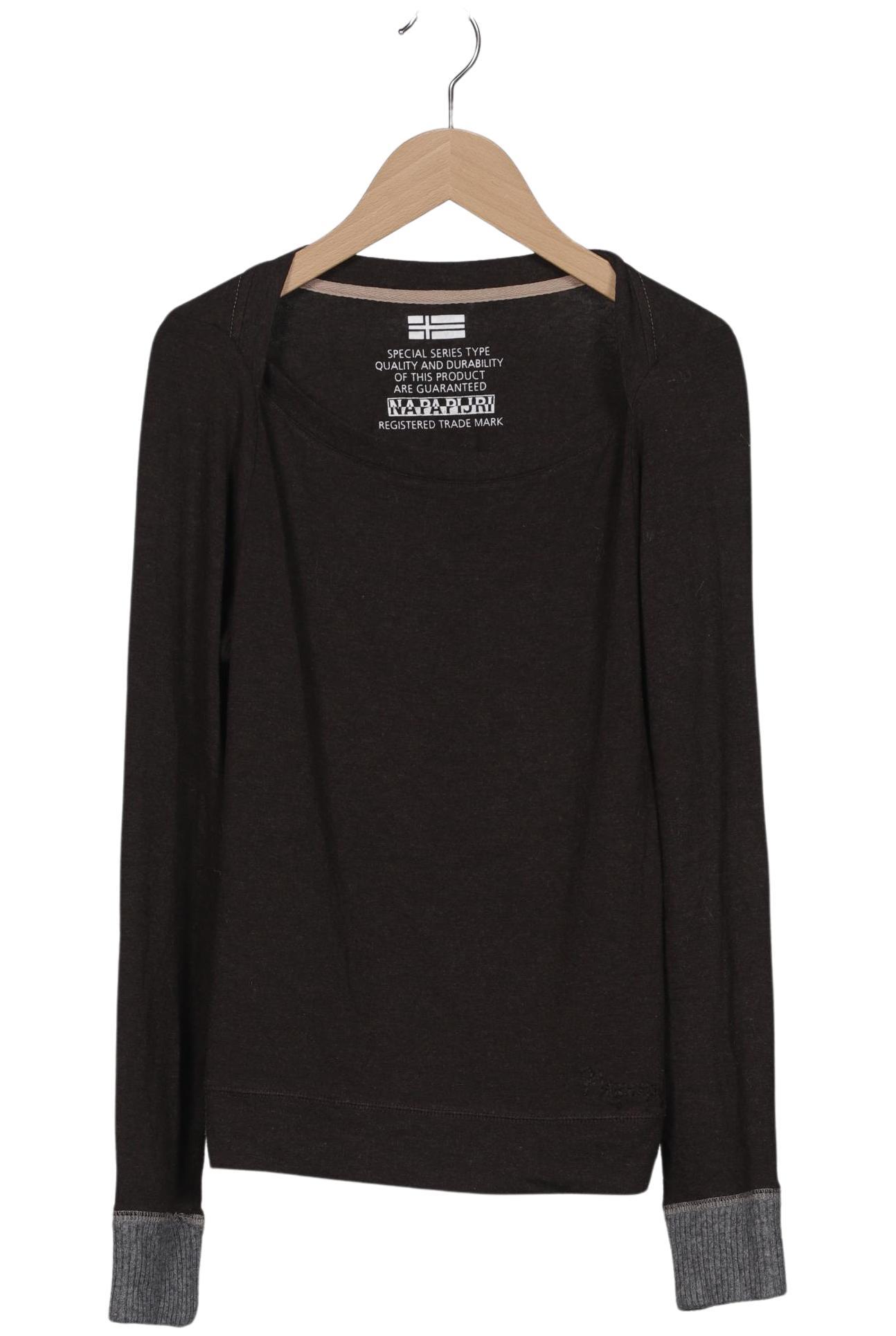 

Napapijri Damen Langarmshirt, braun, Gr. 36
