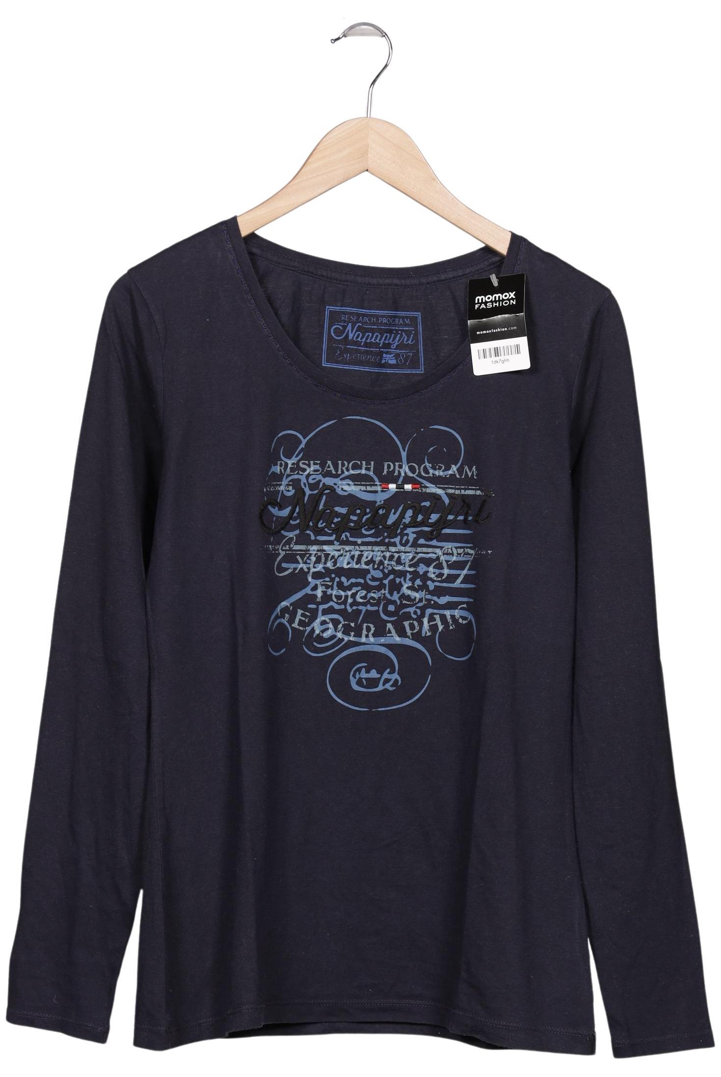 

Napapijri Damen Langarmshirt, marineblau, Gr. 42