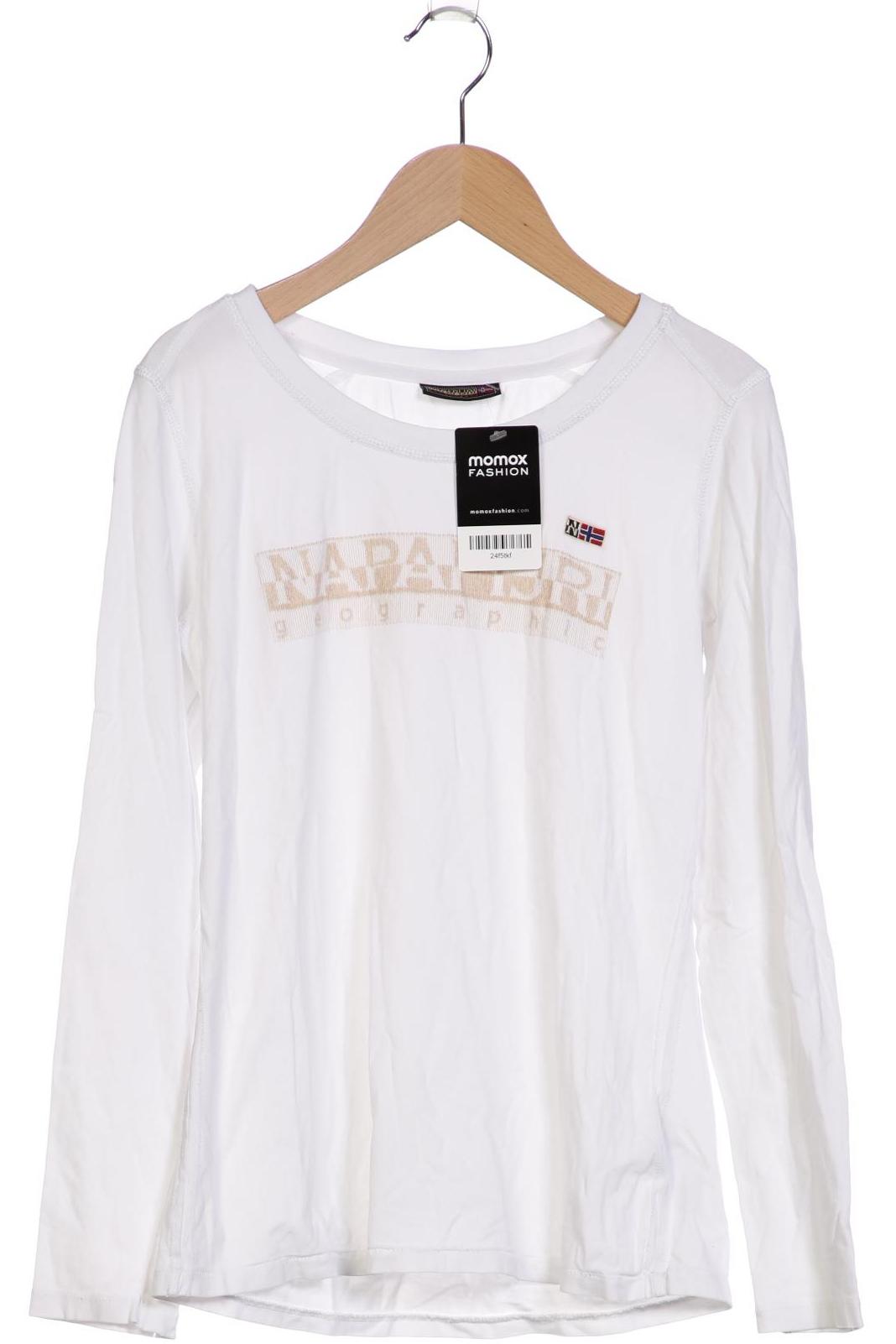 

Napapijri Damen Langarmshirt, weiß, Gr. 36