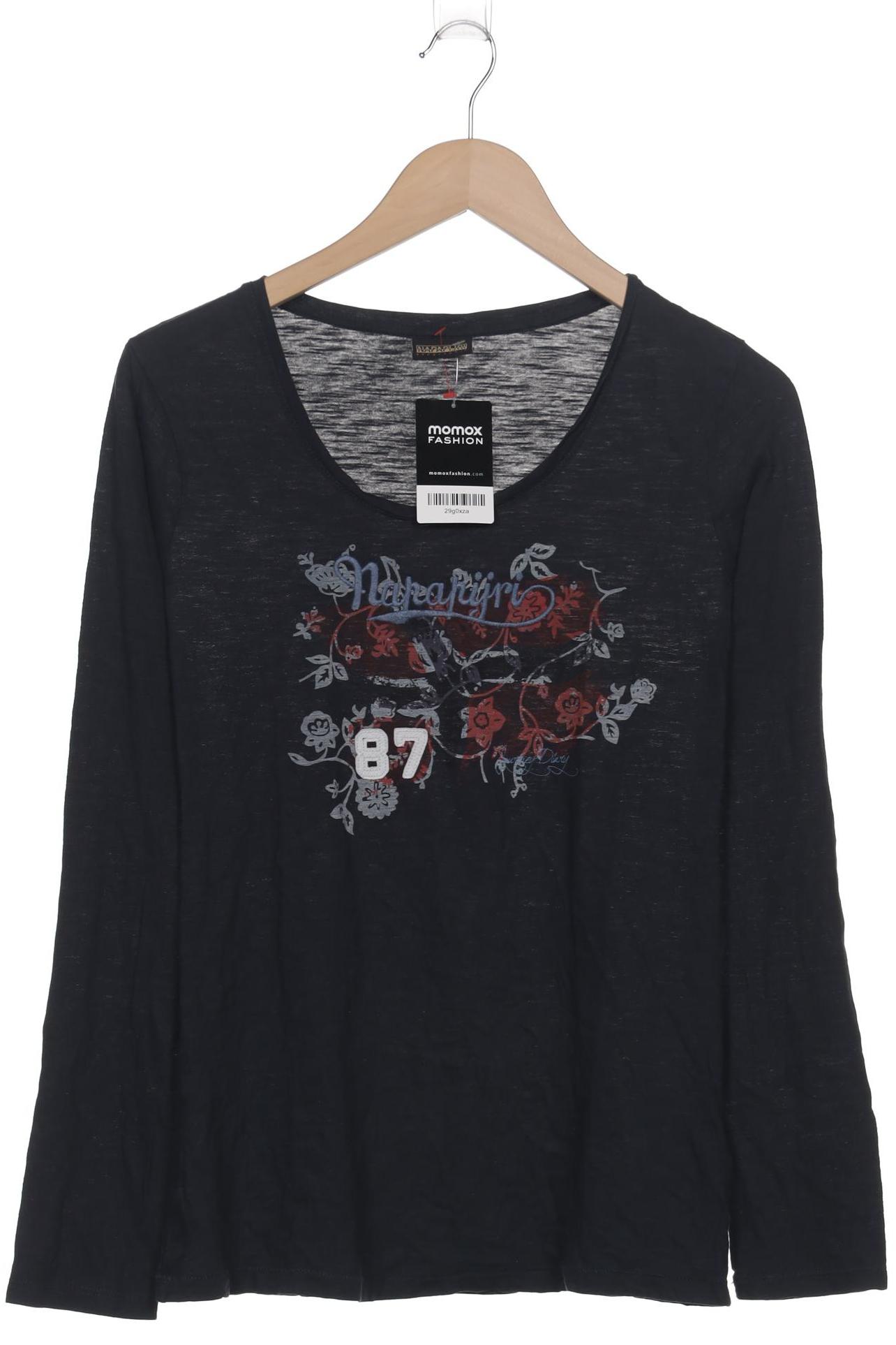 

Napapijri Damen Langarmshirt, marineblau, Gr. 38