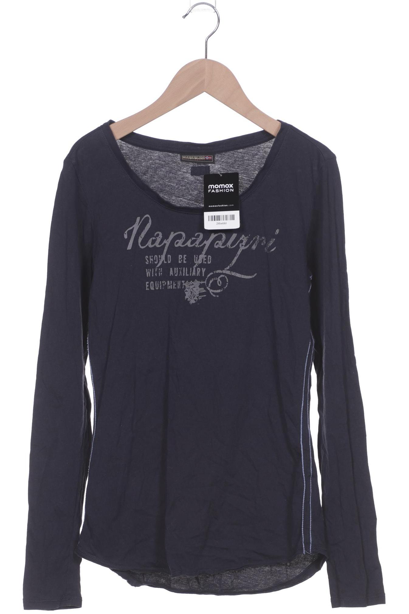 

Napapijri Damen Langarmshirt, marineblau, Gr. 36