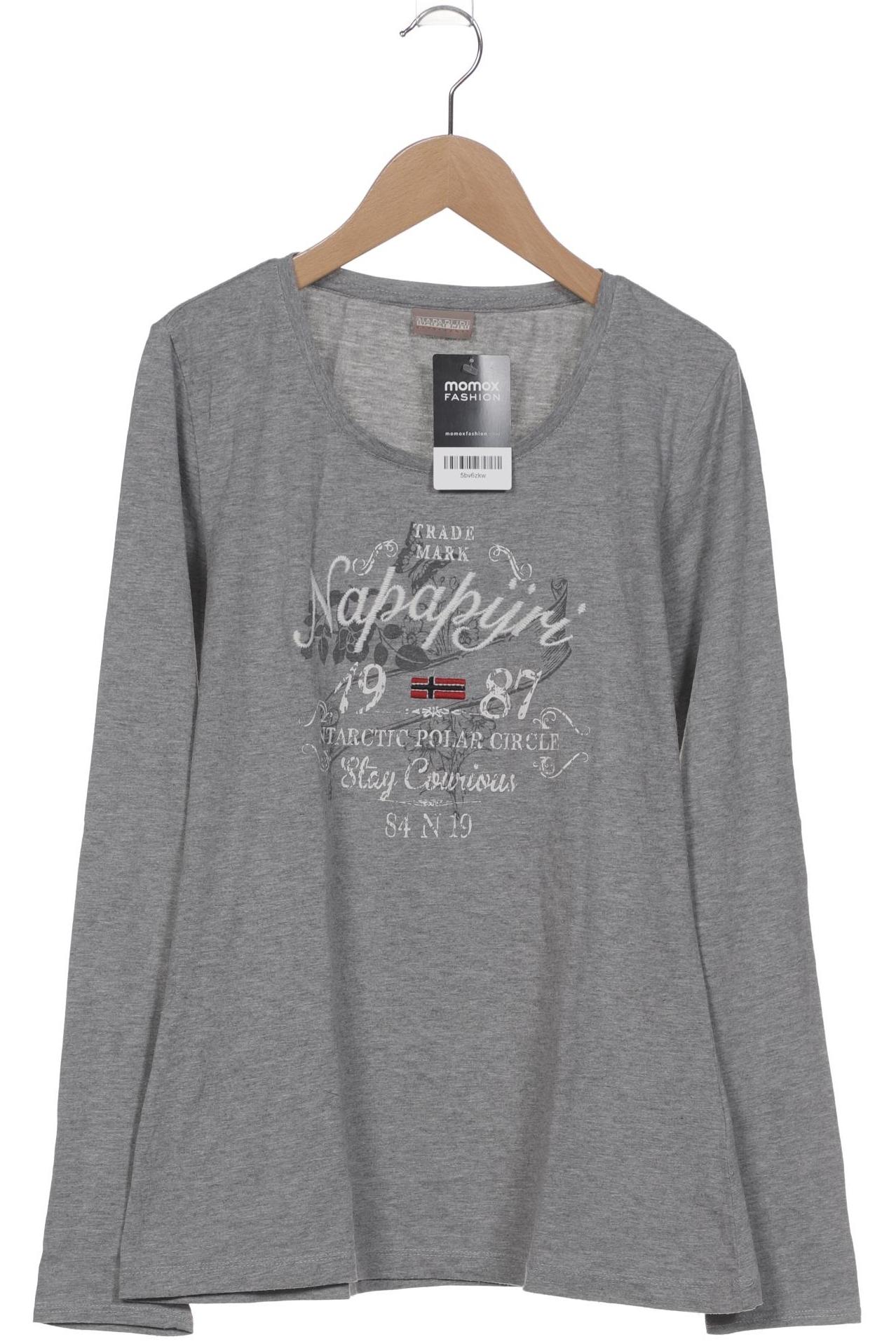 

Napapijri Damen Langarmshirt, grau, Gr. 42