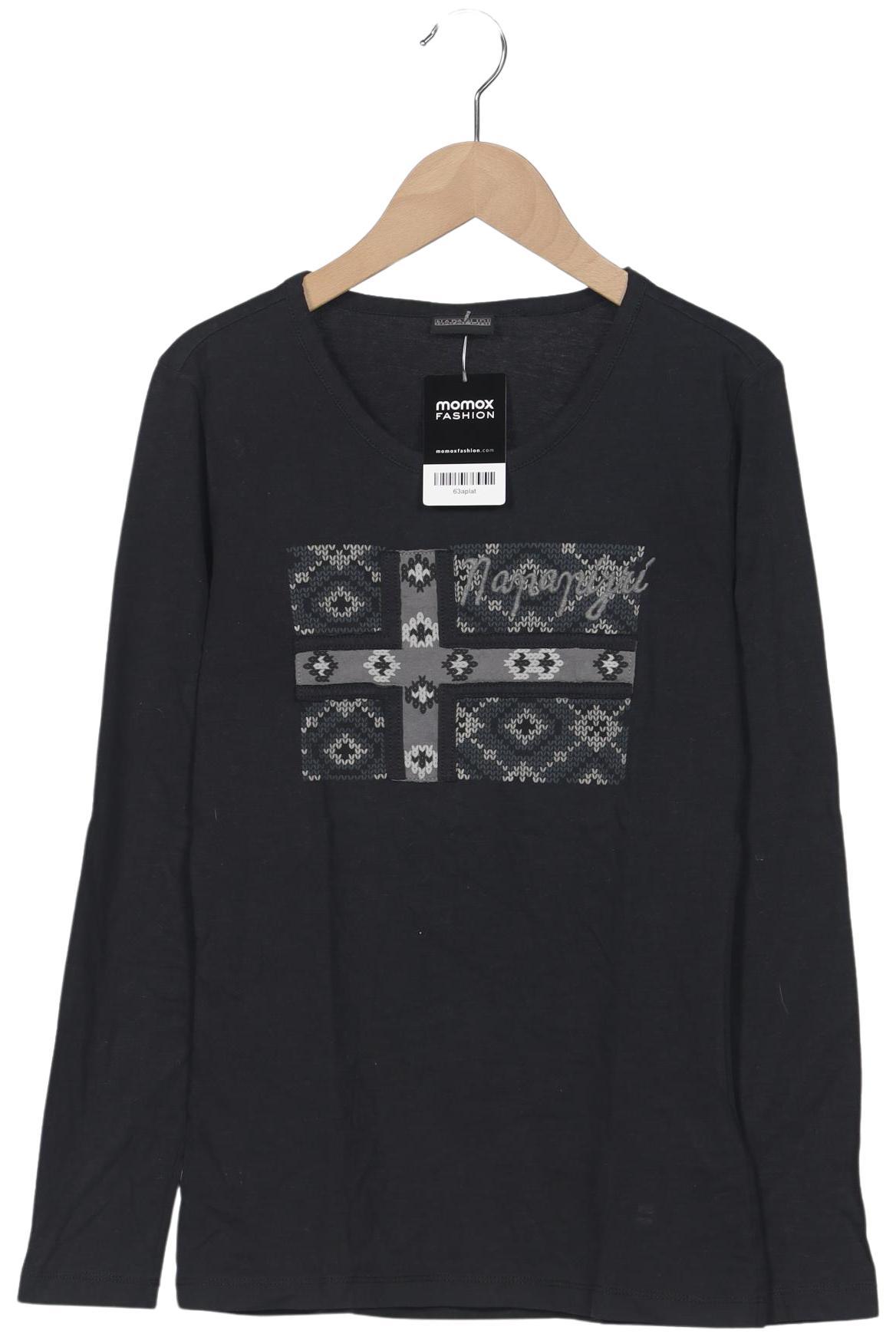 

Napapijri Damen Langarmshirt, schwarz, Gr. 34